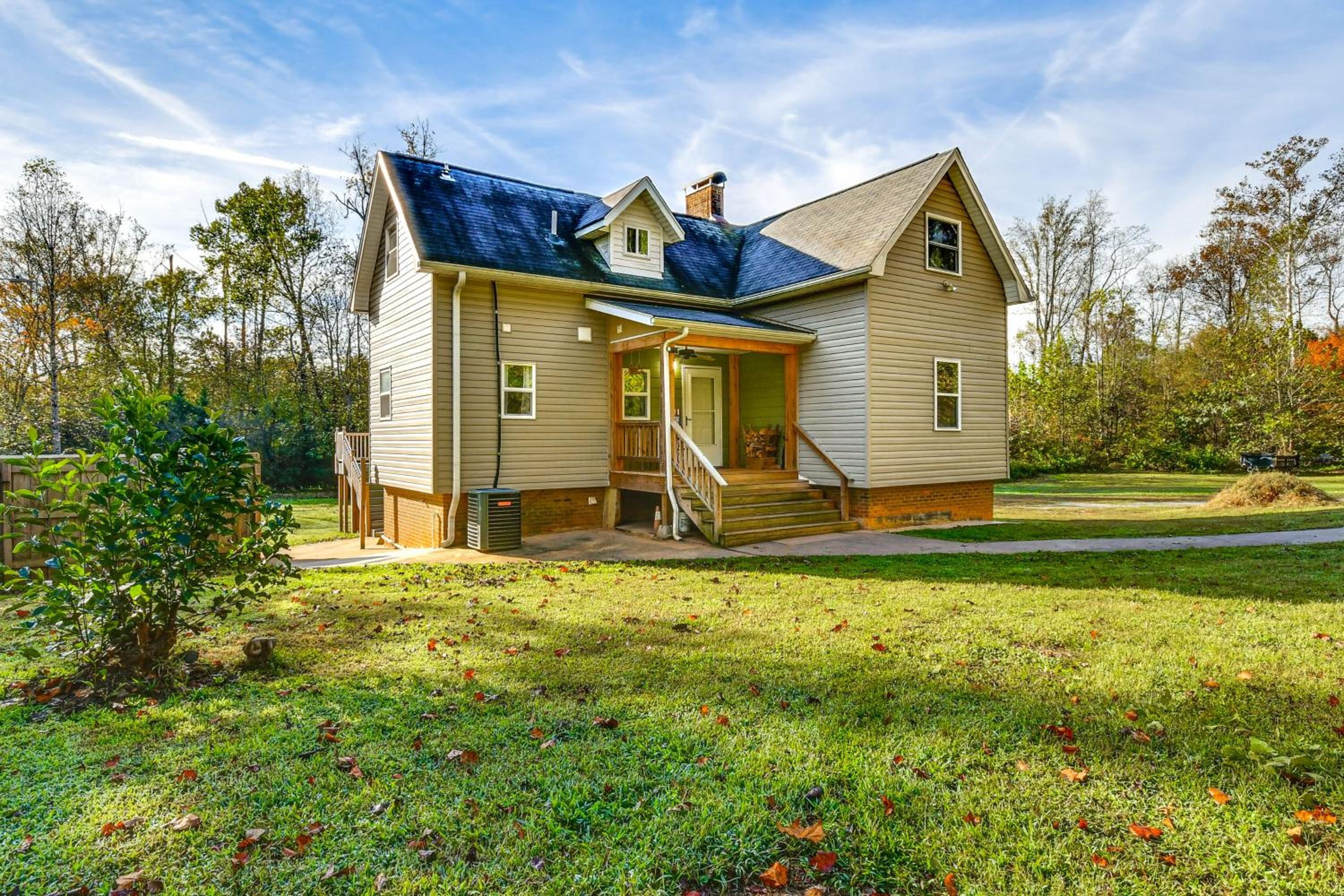 Blue Ridge Foothills Hideaway Near Lake James