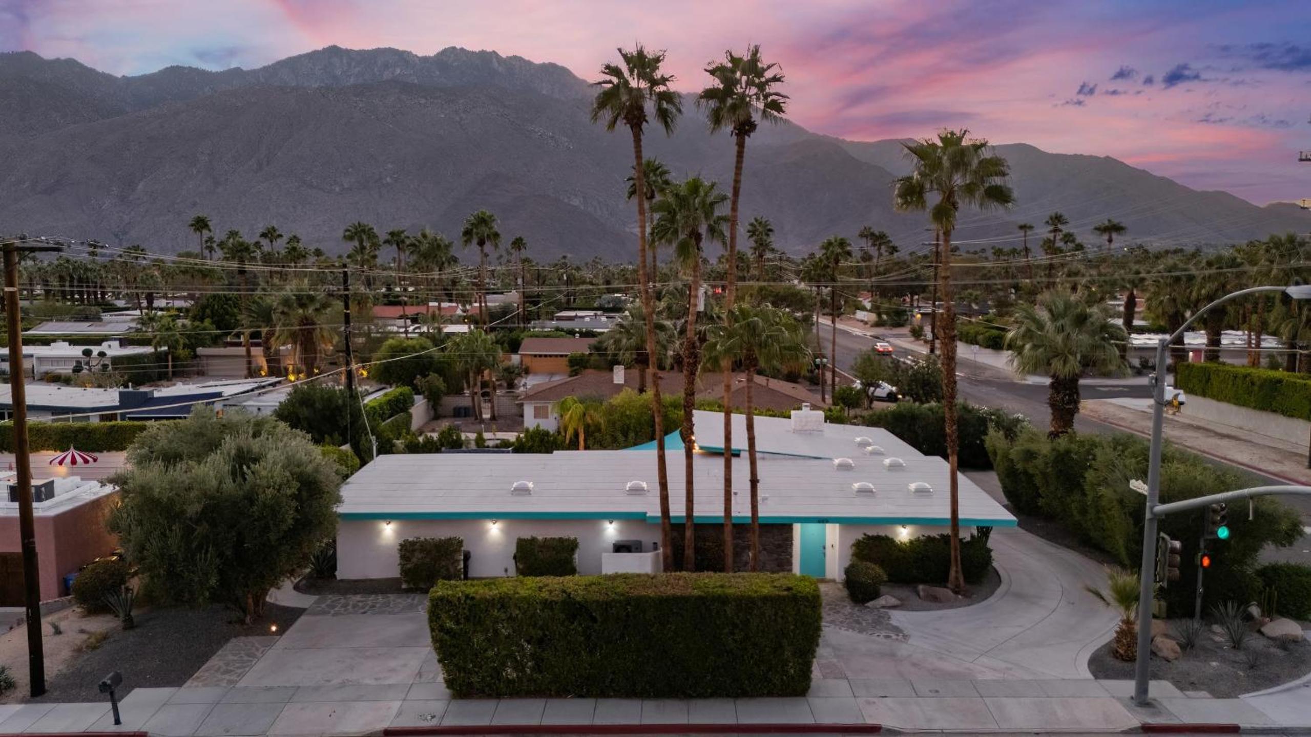 Vibrant Palm Springs Getaway w Pool BBQ Modern Design Taylor House by AvantStay
