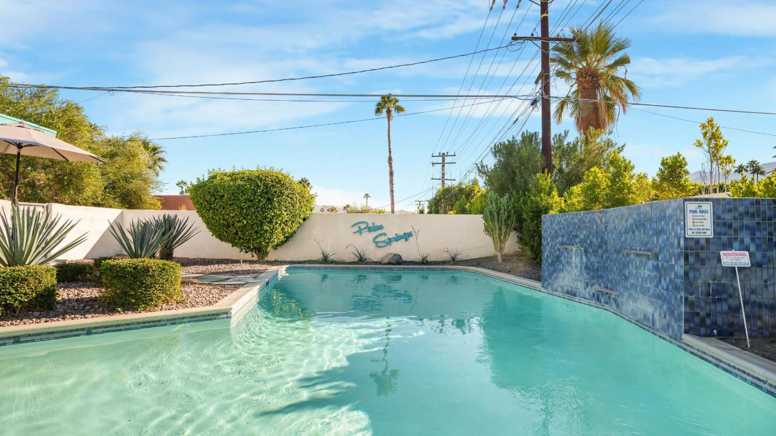 Vibrant Palm Springs Getaway w Pool BBQ Modern Design Taylor House by AvantStay