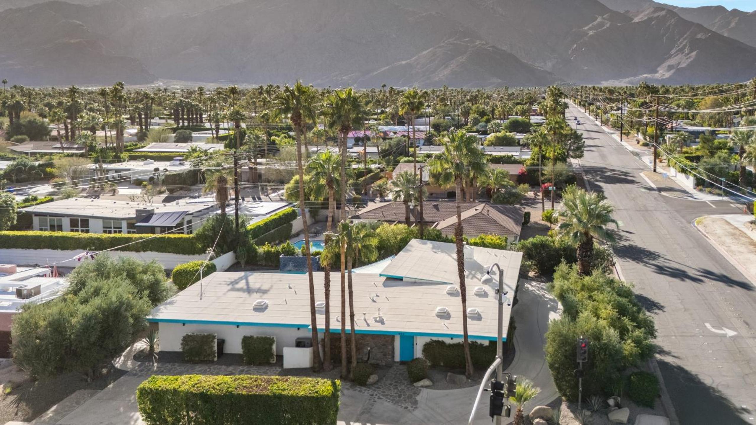 Vibrant Palm Springs Getaway w Pool BBQ Modern Design Taylor House by AvantStay