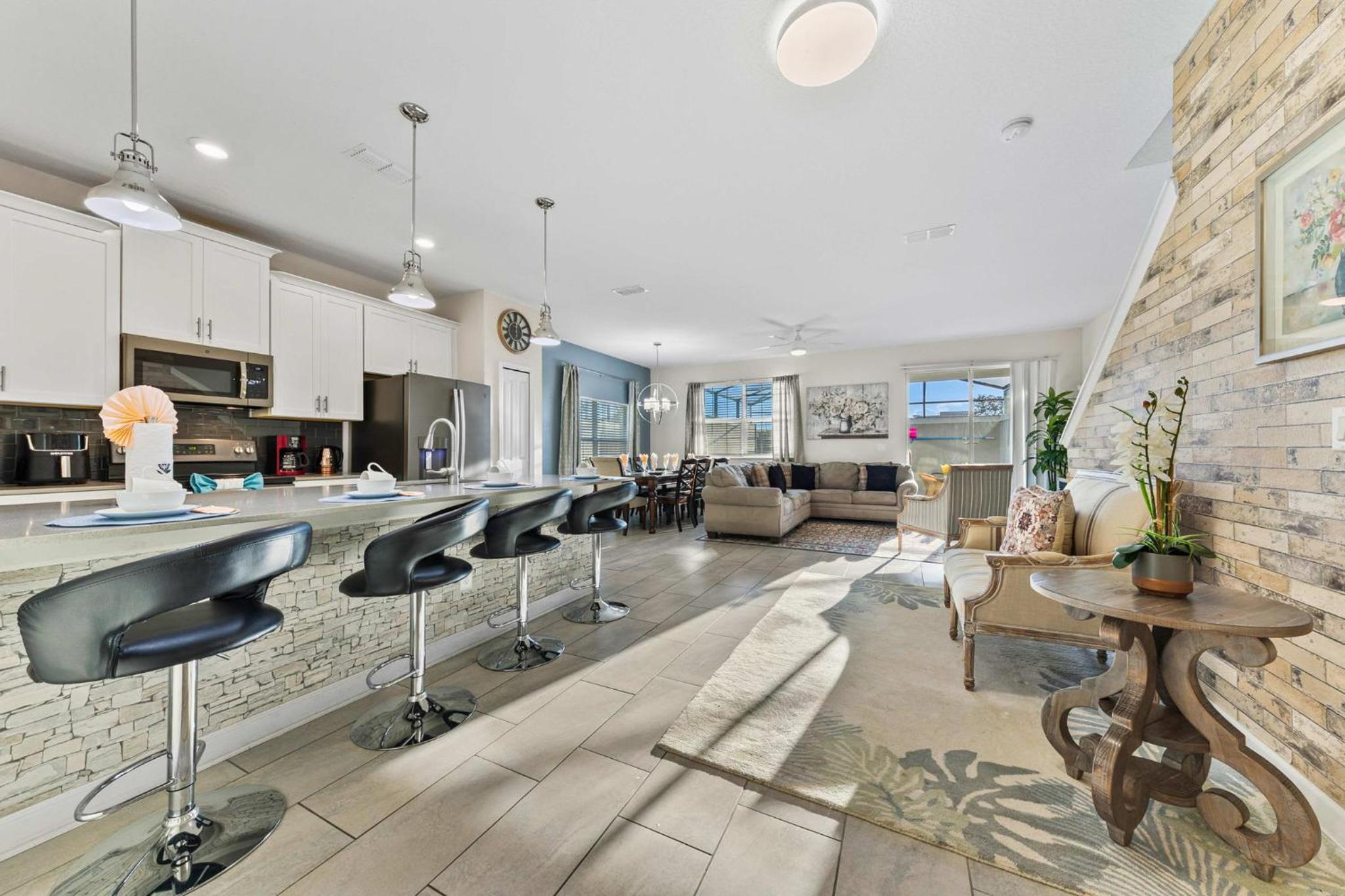 Gorgeous 5Bd w Pool & Lazy River at Storey Lake 4989