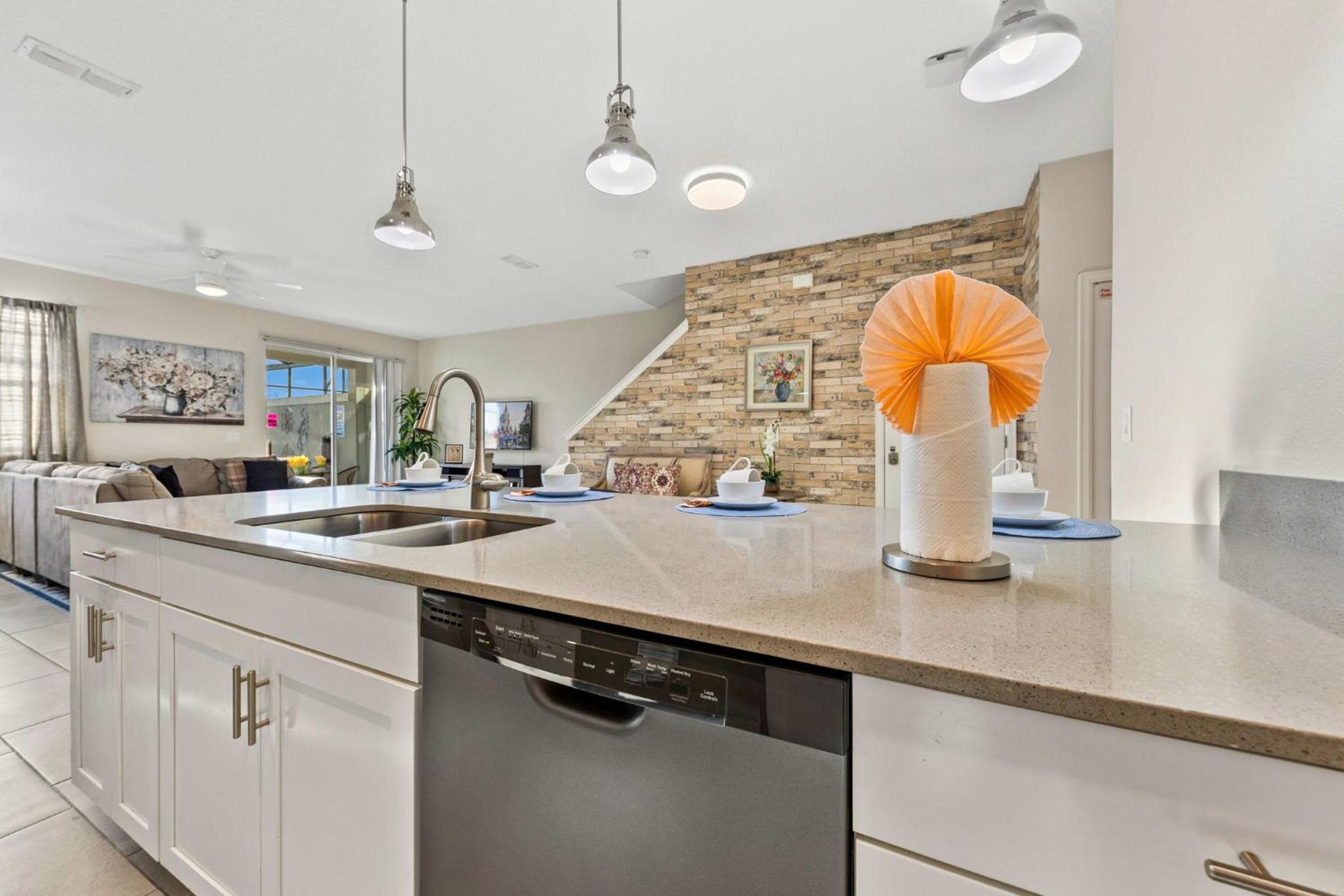 Gorgeous 5Bd w Pool & Lazy River at Storey Lake 4989