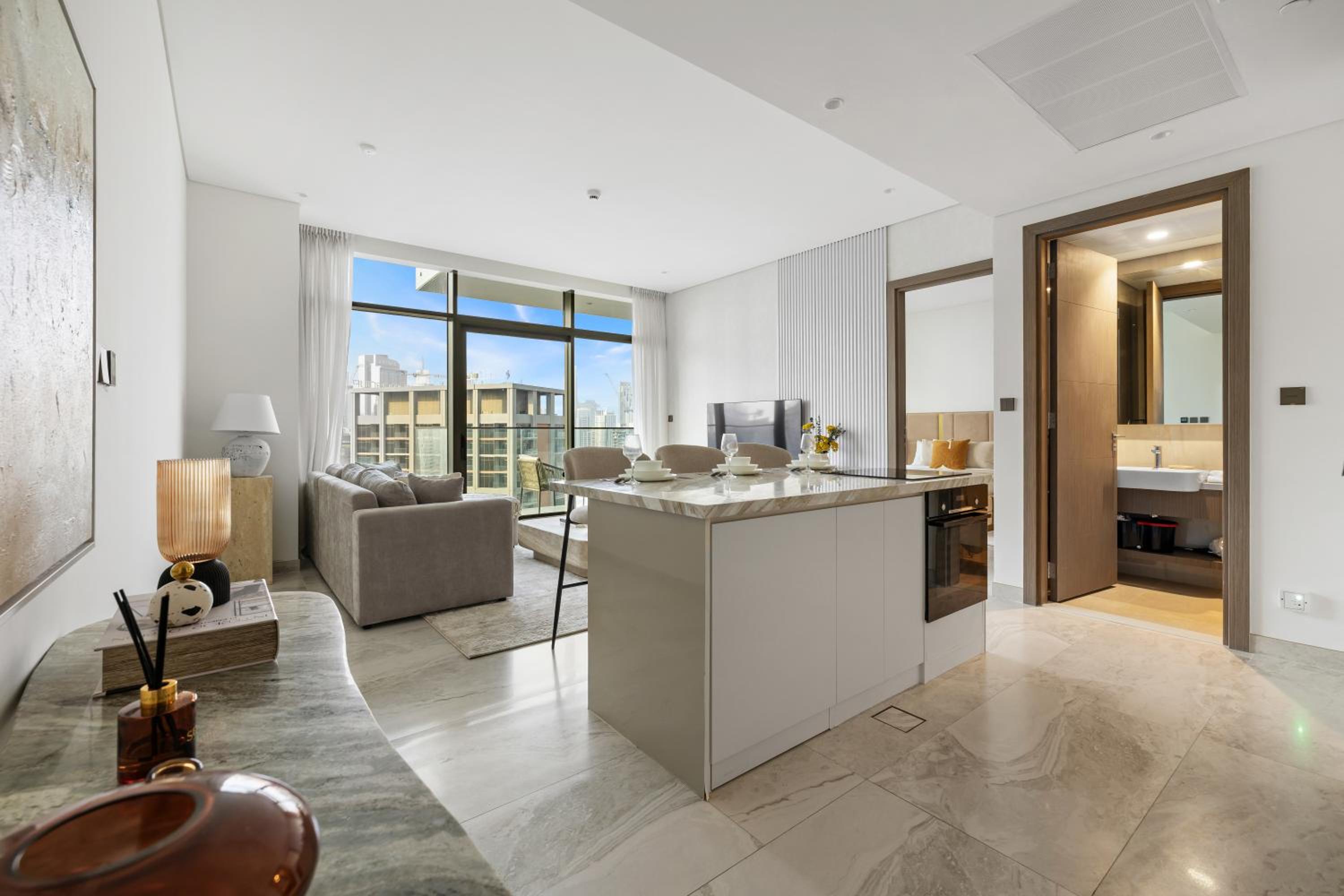 1BR with Direct Burj Khalifa View