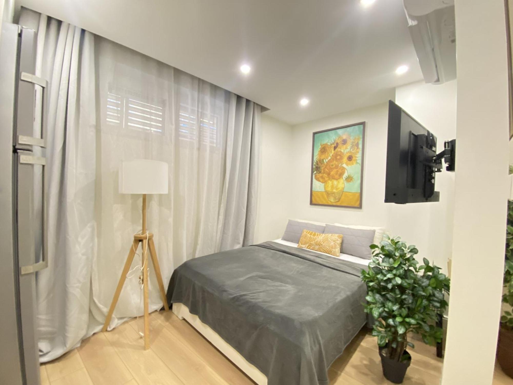 Cozy Studio with Golden Horn Charm