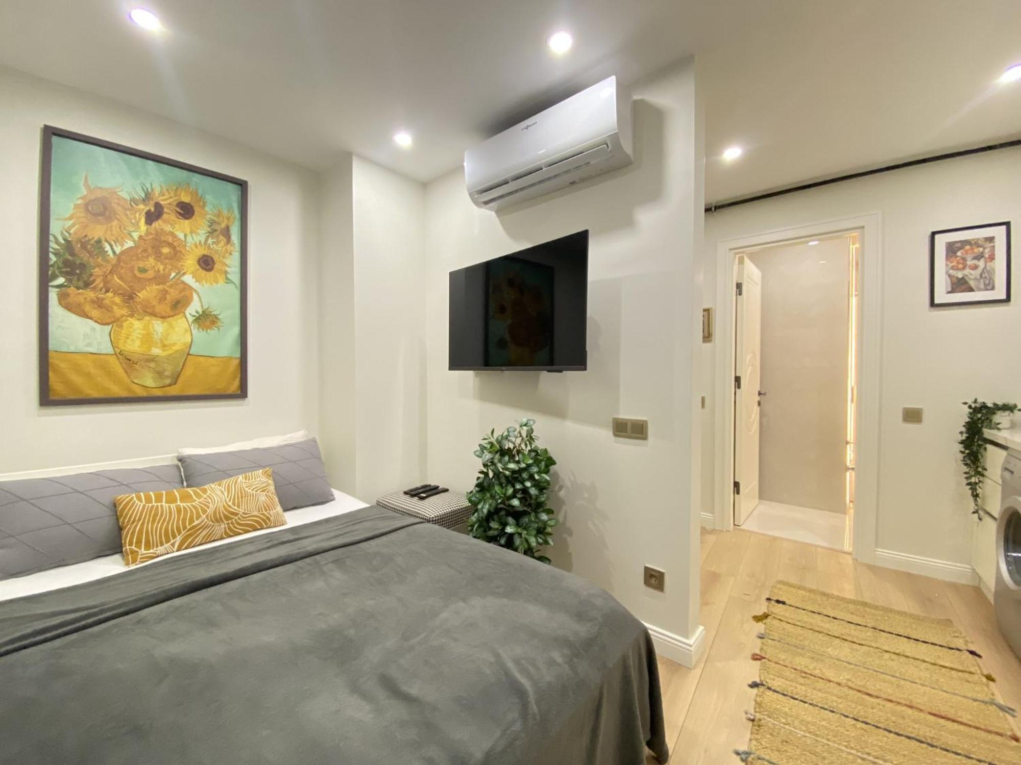 Cozy Studio with Golden Horn Charm