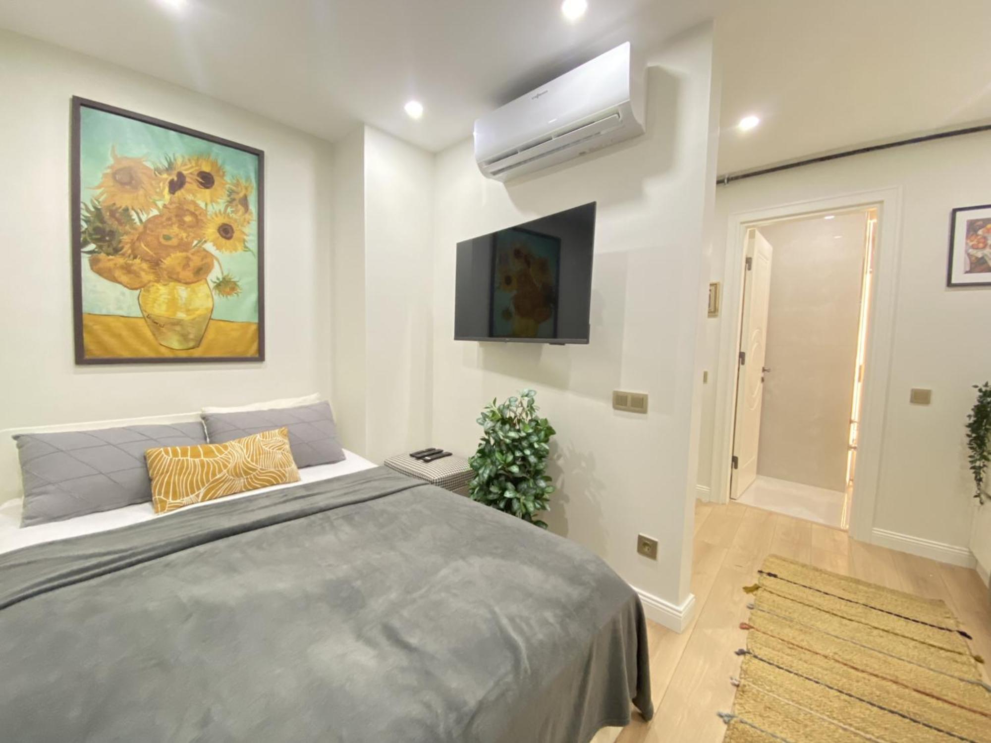Cozy Studio with Golden Horn Charm