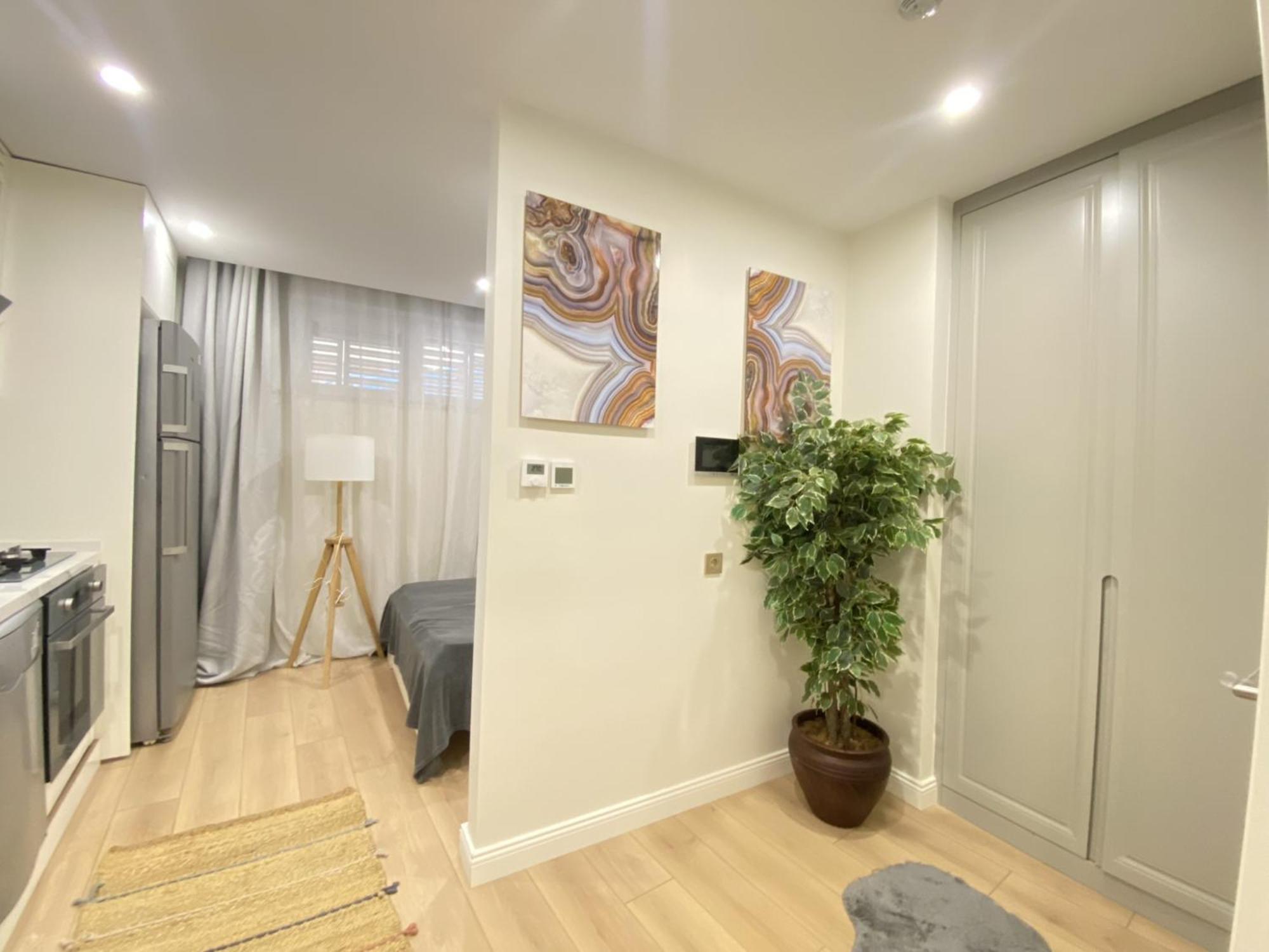 Cozy Studio with Golden Horn Charm