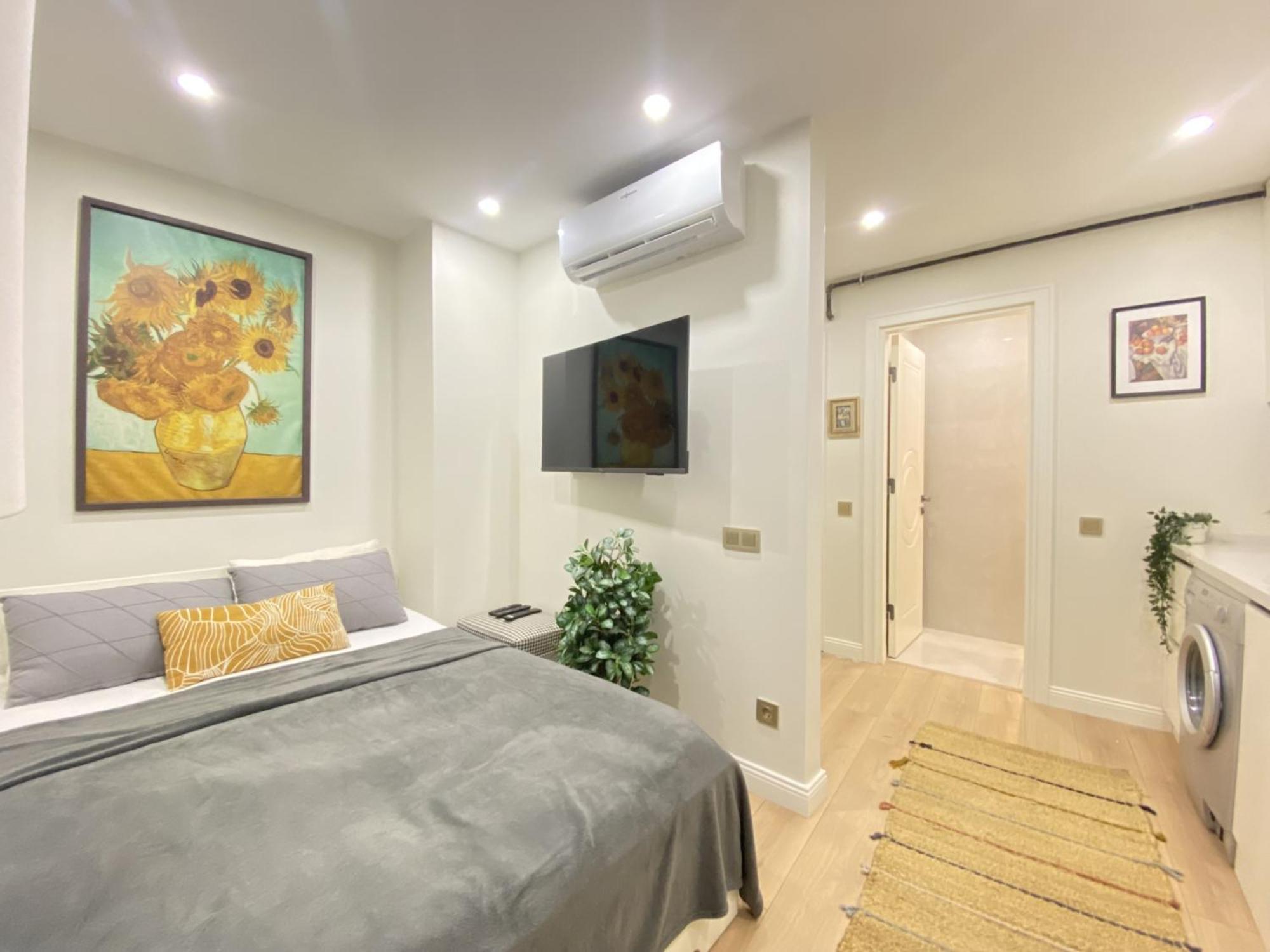 Cozy Studio with Golden Horn Charm