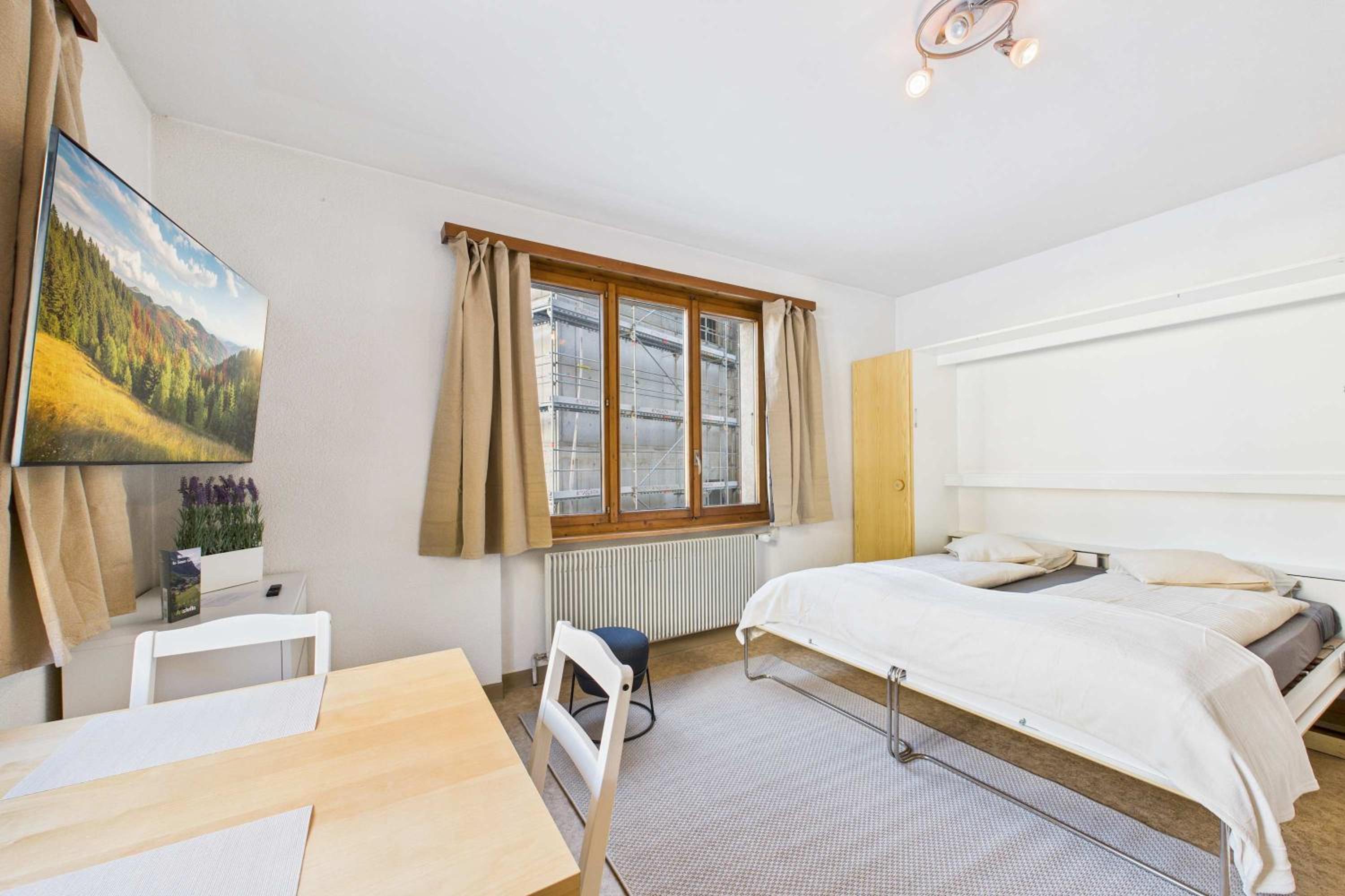 Studio in Saas-Grund quiet and centrally located