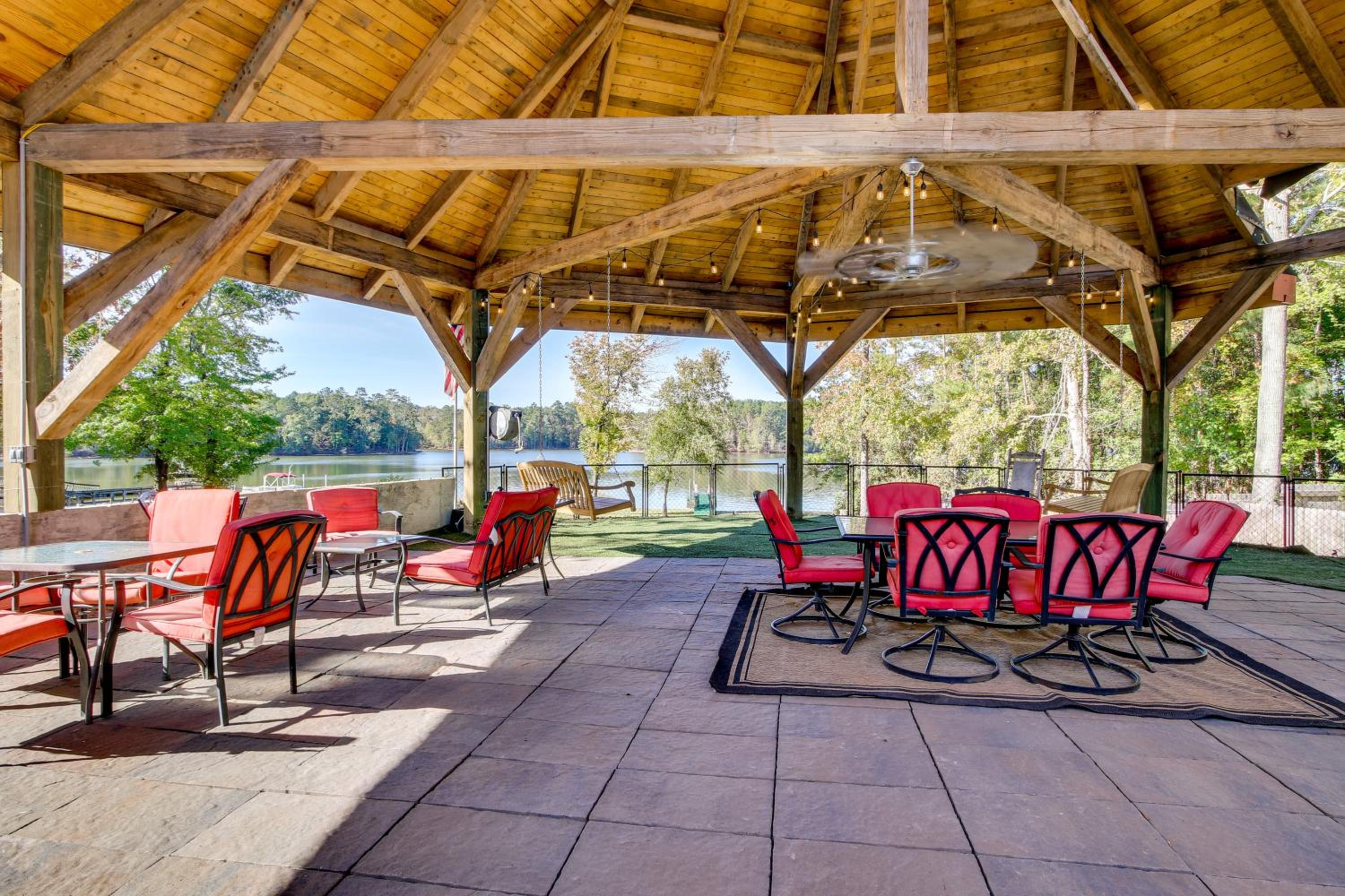 Lake Murray Retreat with Private Dock and Water Views!