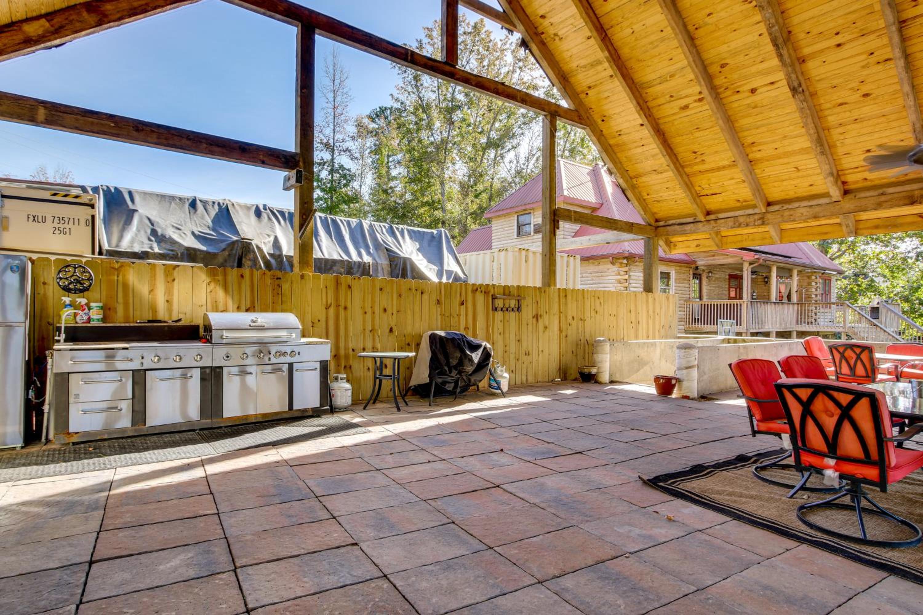 Lake Murray Retreat with Private Dock and Water Views!