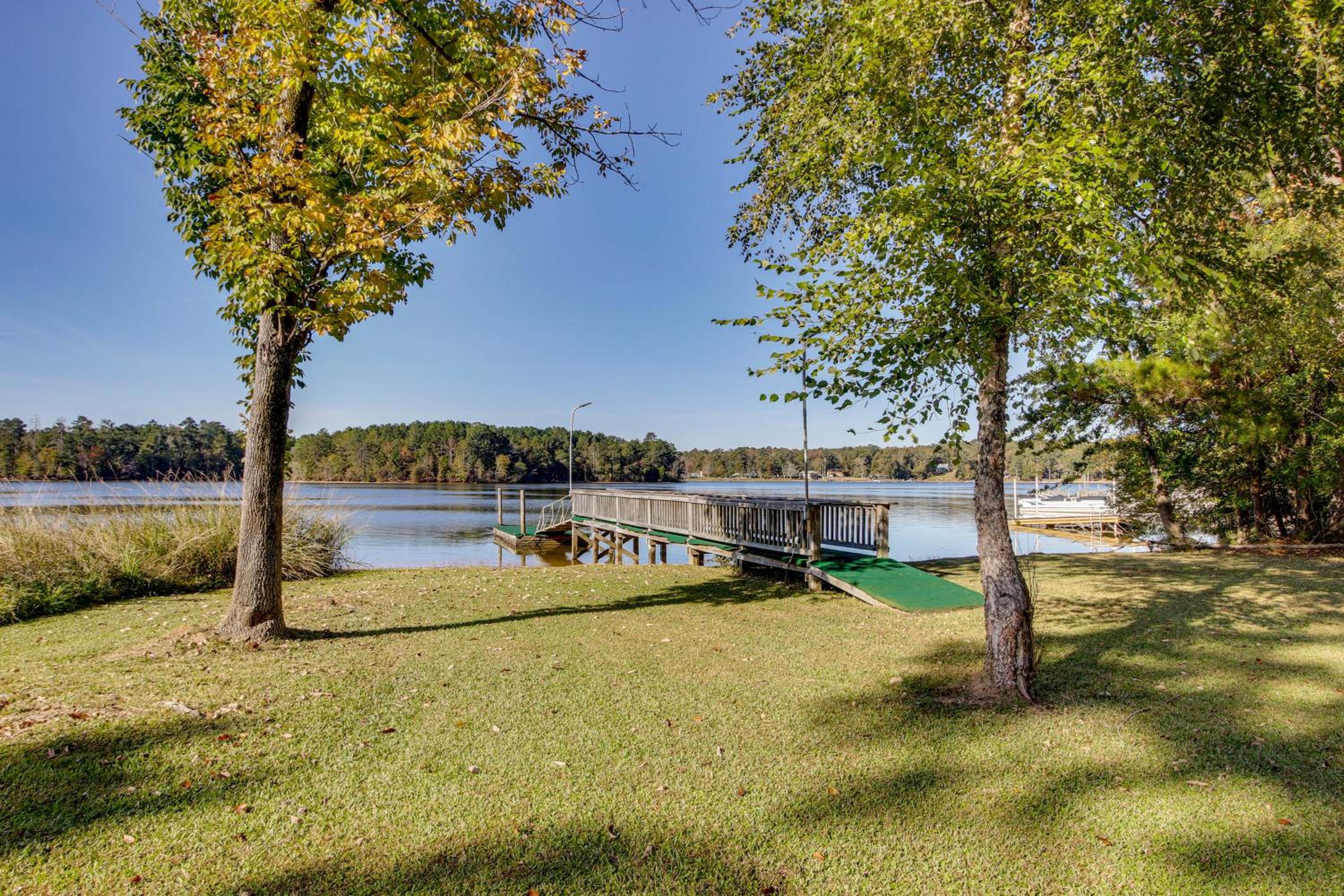 Lake Murray Retreat with Private Dock and Water Views!