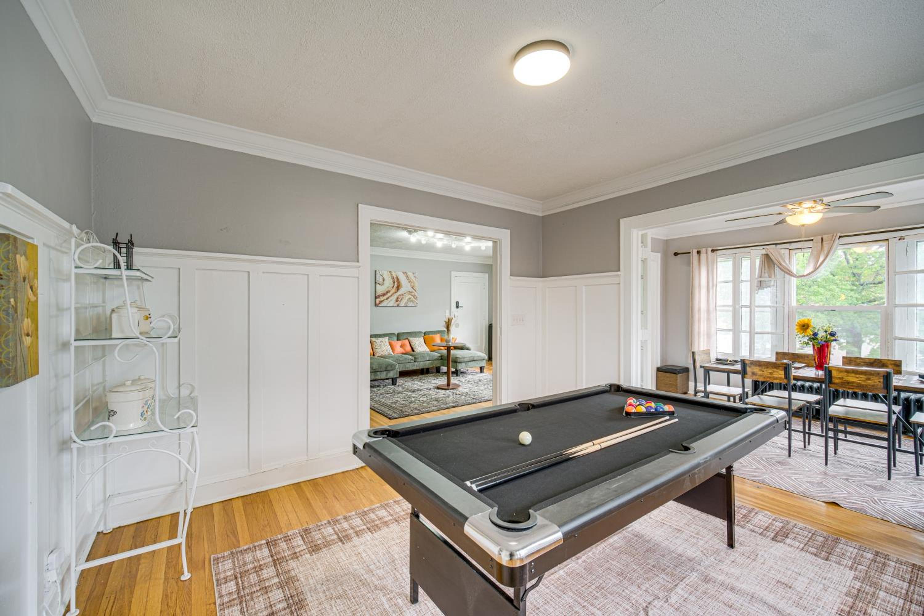 Deck, Pool Table! Walkable Cleveland Heights Apt