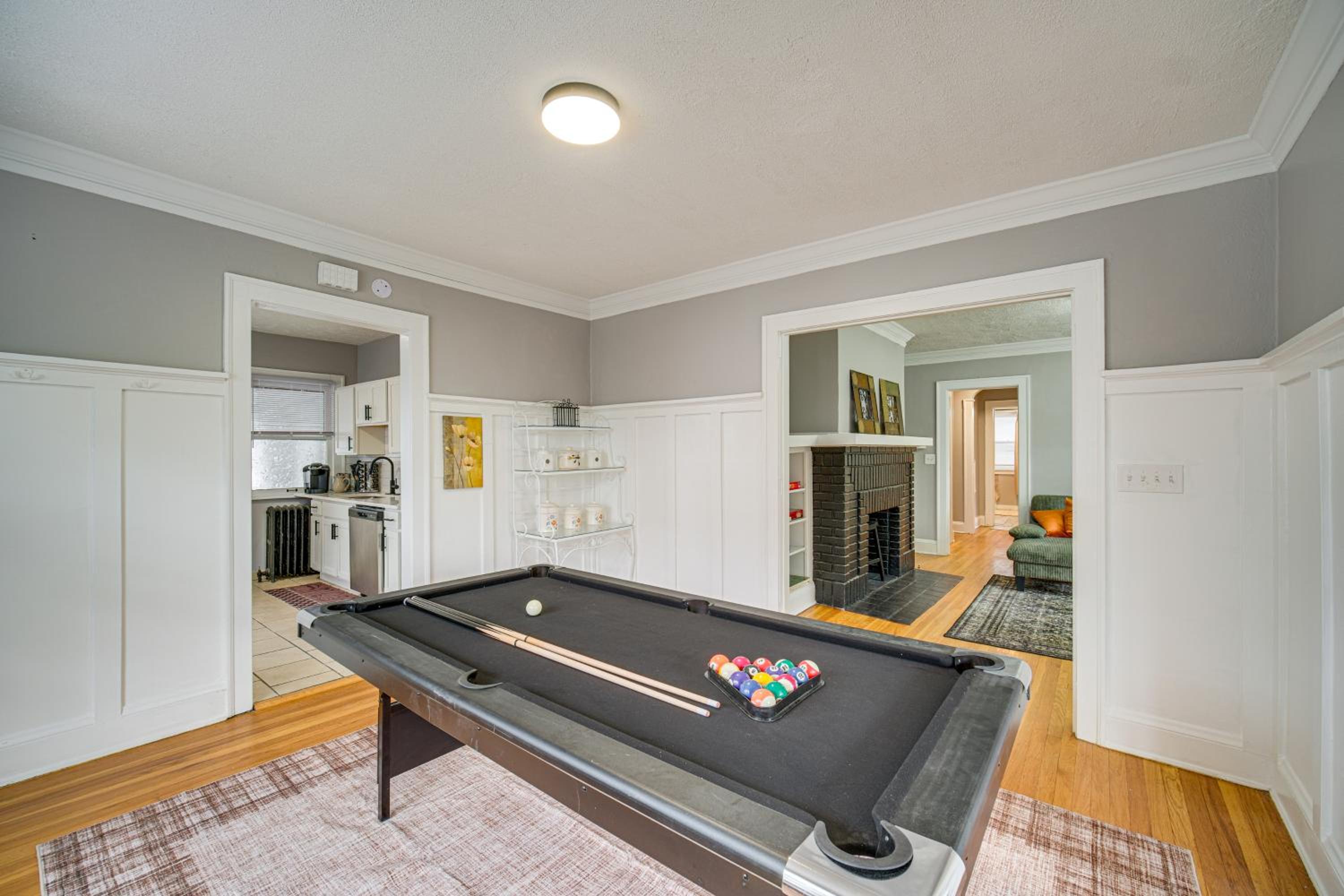 Deck, Pool Table! Walkable Cleveland Heights Apt
