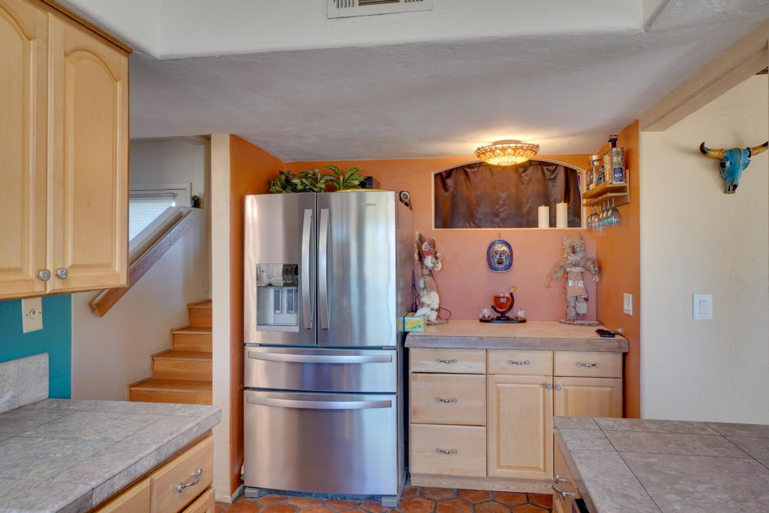 Pool and Stunning Mtn Views! Eclectic Tucson Home