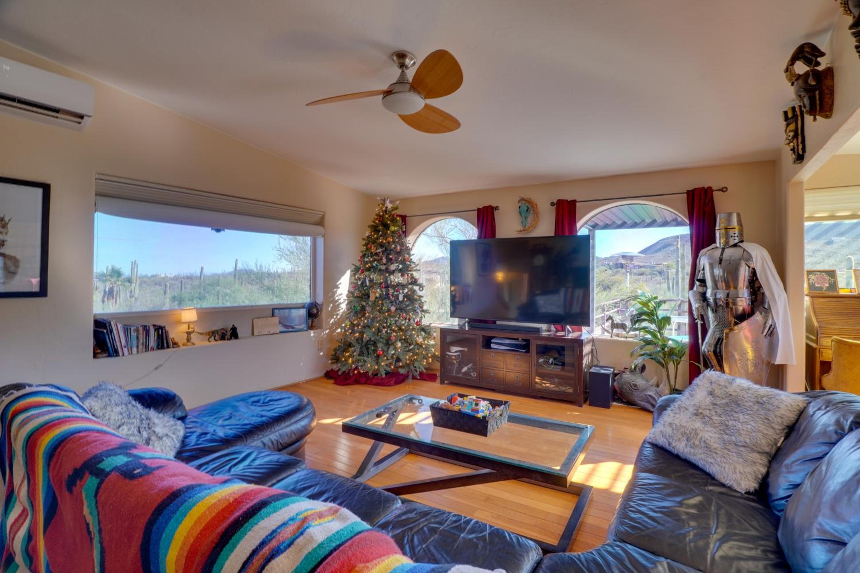 Pool and Stunning Mtn Views! Eclectic Tucson Home