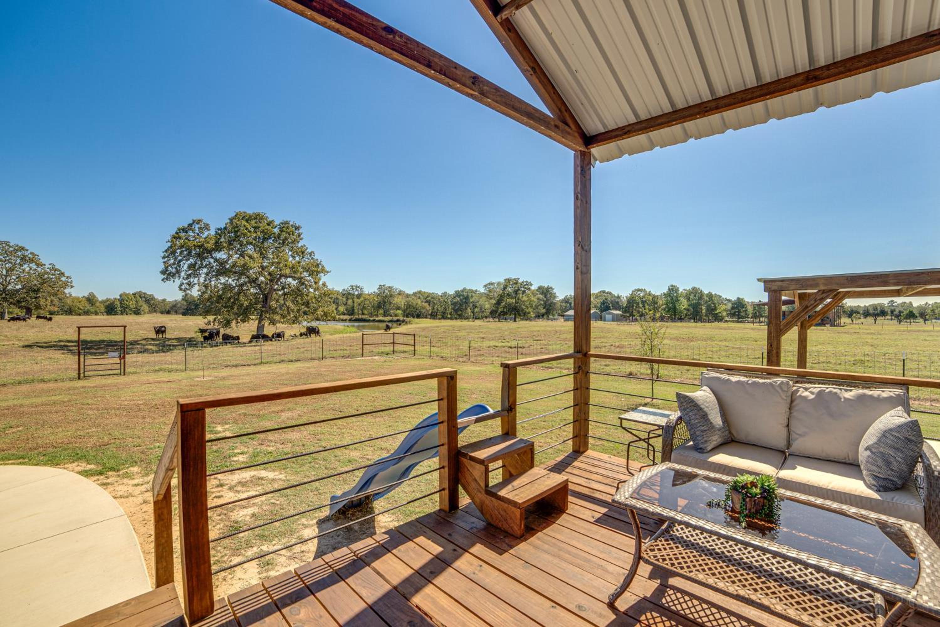 Pond and Grazing Cattle! Rural Getaway Near Van