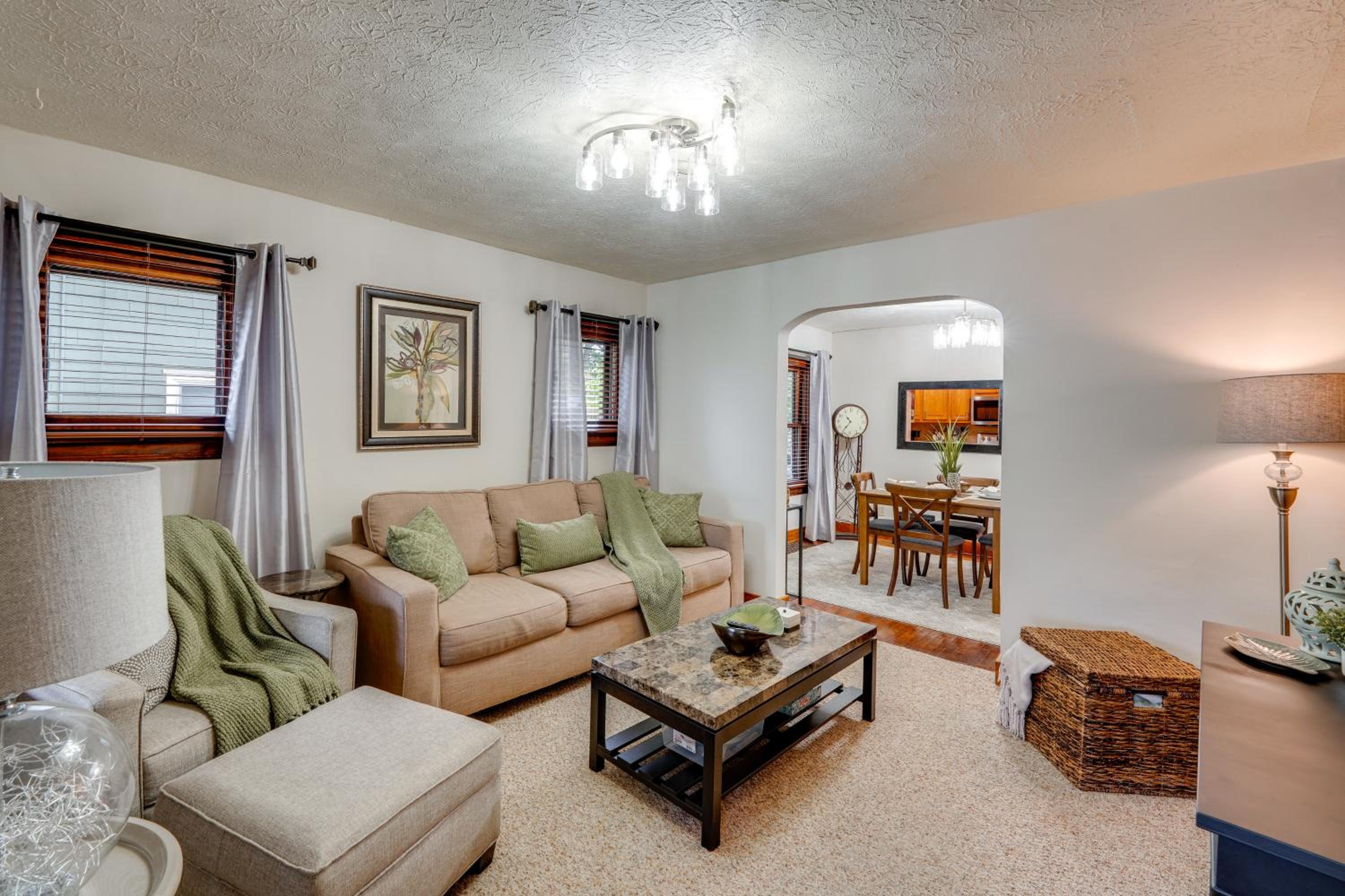 1 Mi to Akron Zoo Ranch-Style Home with Yard!