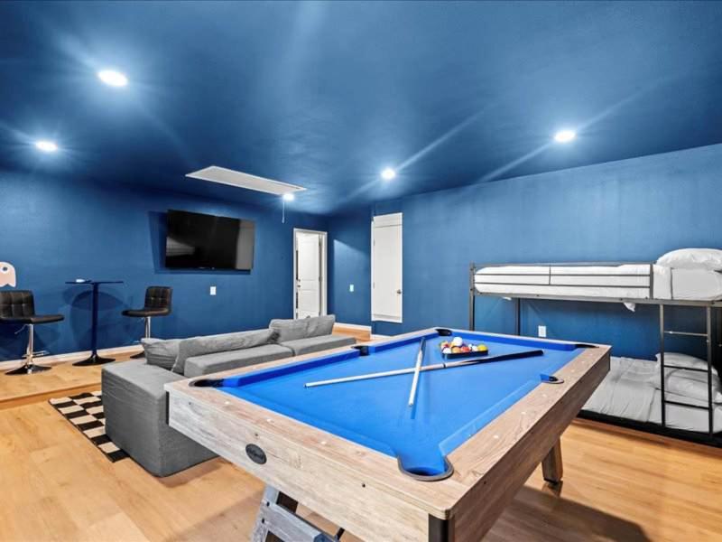 Poolside Paradise Game Room Fire Pit Hot Tub
