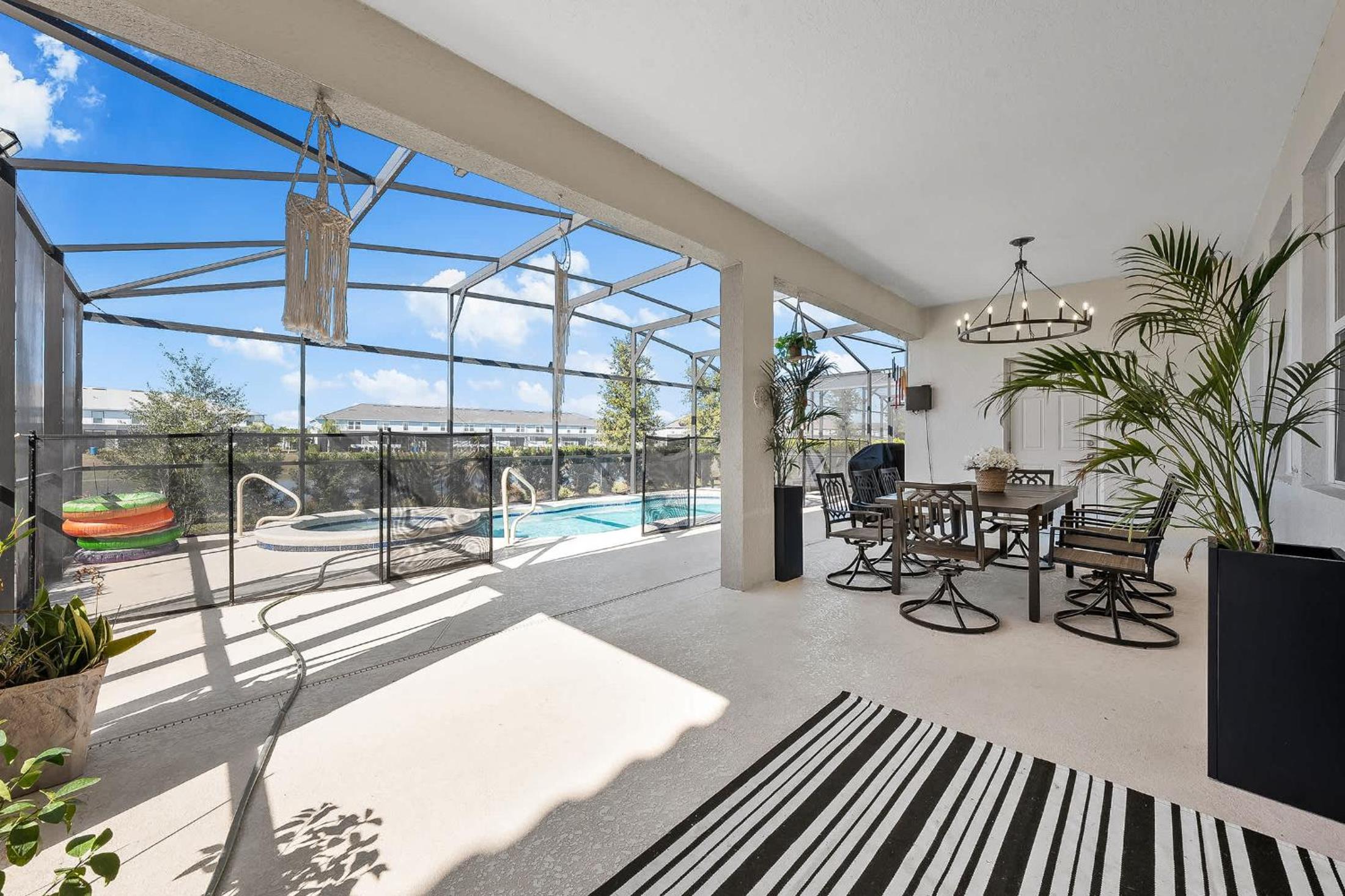 Themed 6BR Home Game Room Pool Sleeps 16