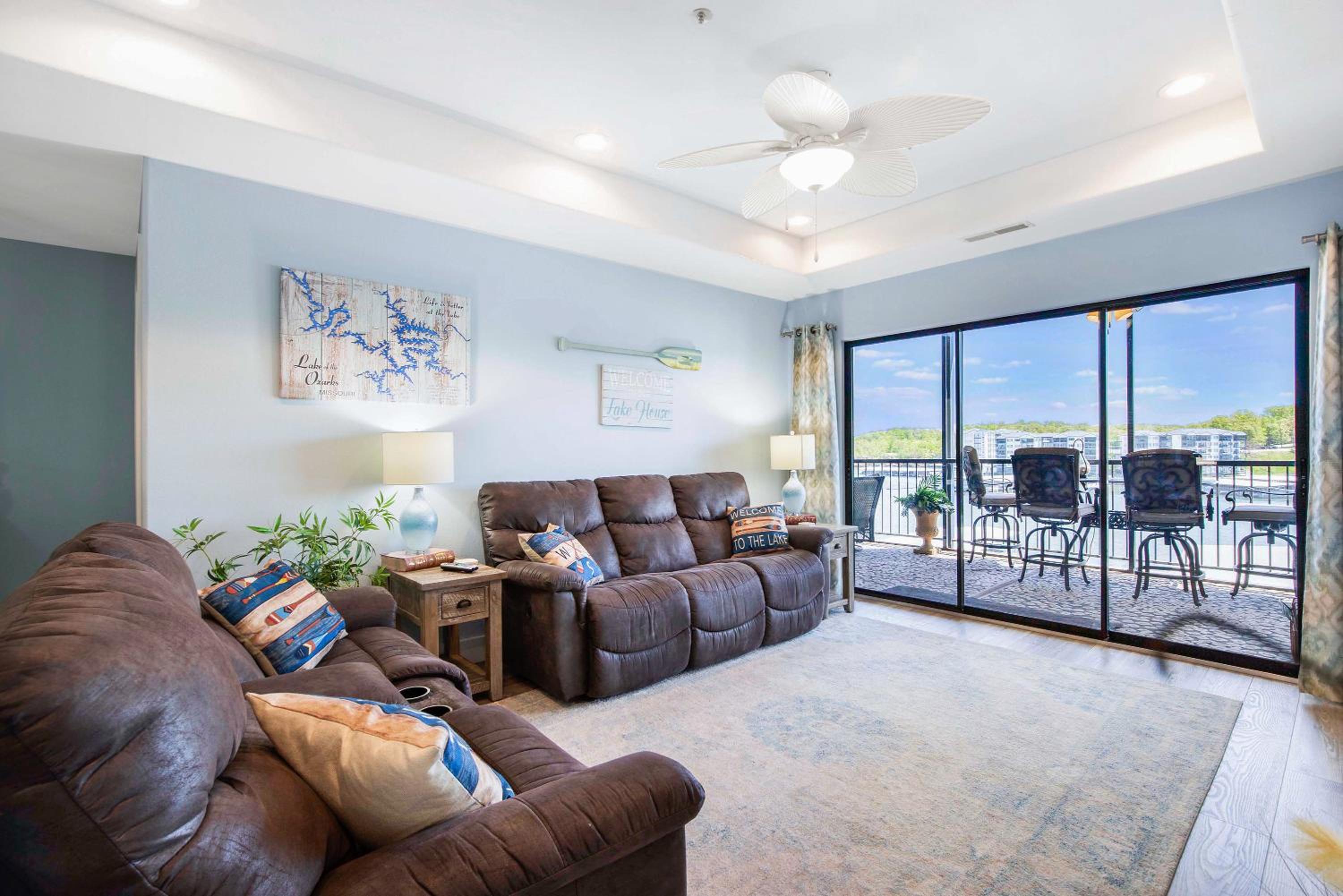 Amazing Main Channel Views with Screened Balcony