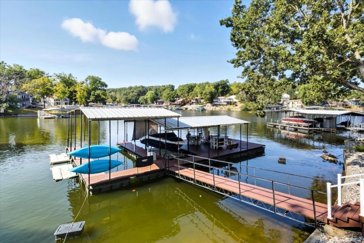 Beautiful Views in Sunrise Beach w/ Boat Slip, Private Dock & Gaming