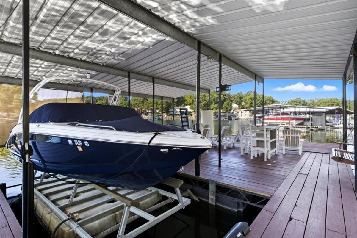 Beautiful Views in Sunrise Beach w/ Boat Slip, Private Dock & Gaming