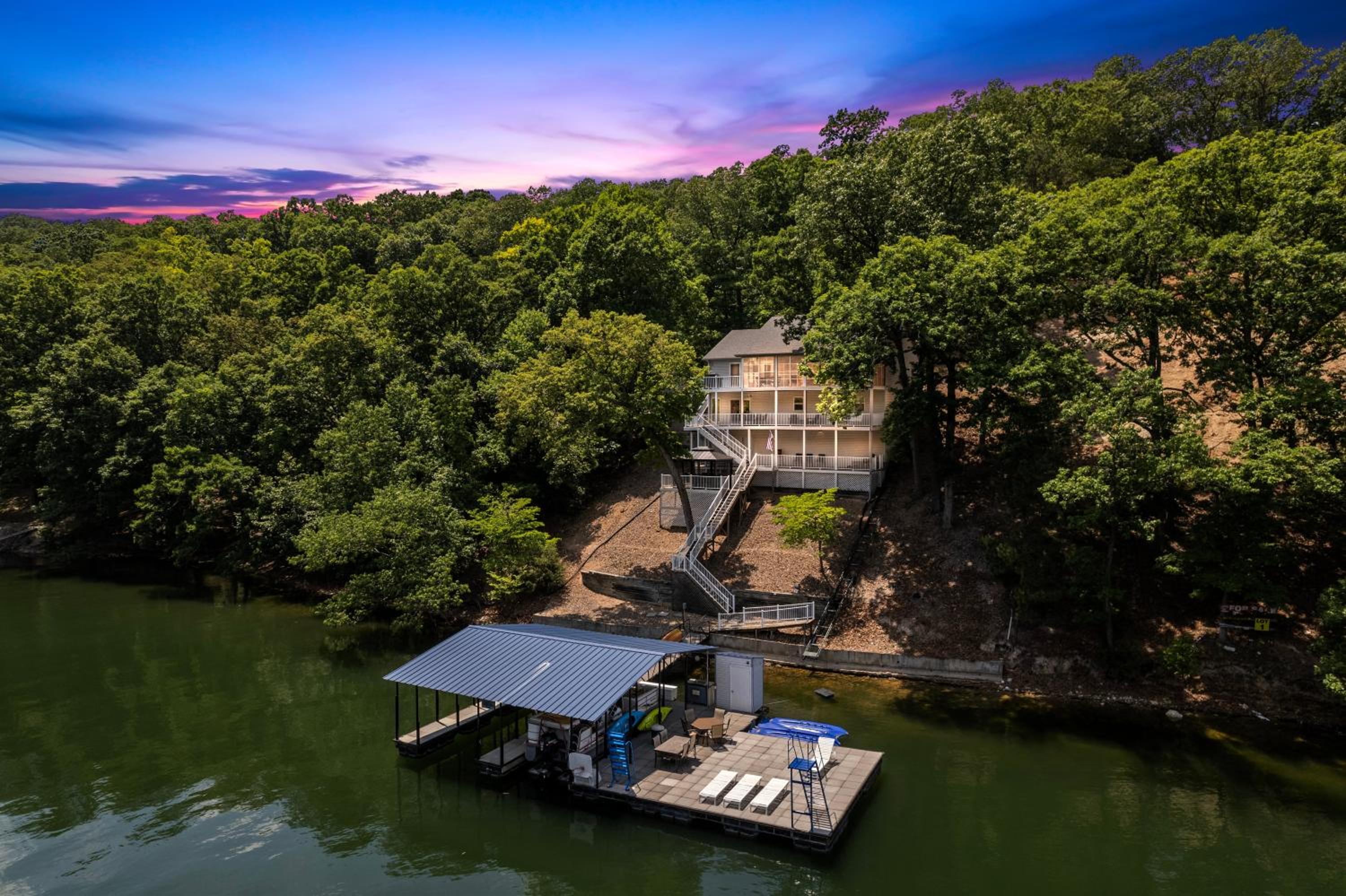 Amazing Game Room with Dock Tram to Huge Dock - Great For Families