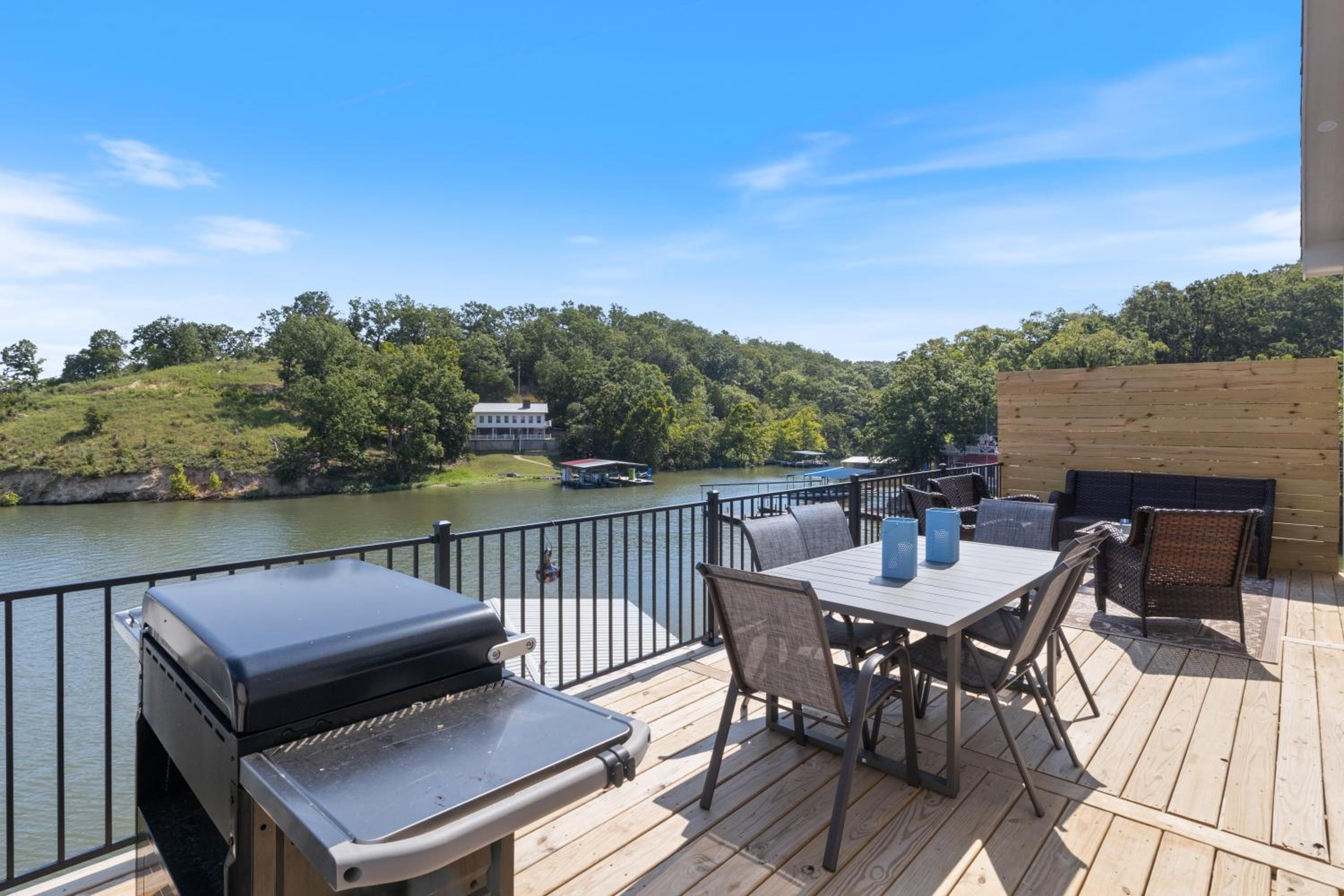 Expansive Deck, Private Dock, Boat Slip and Stunning Views