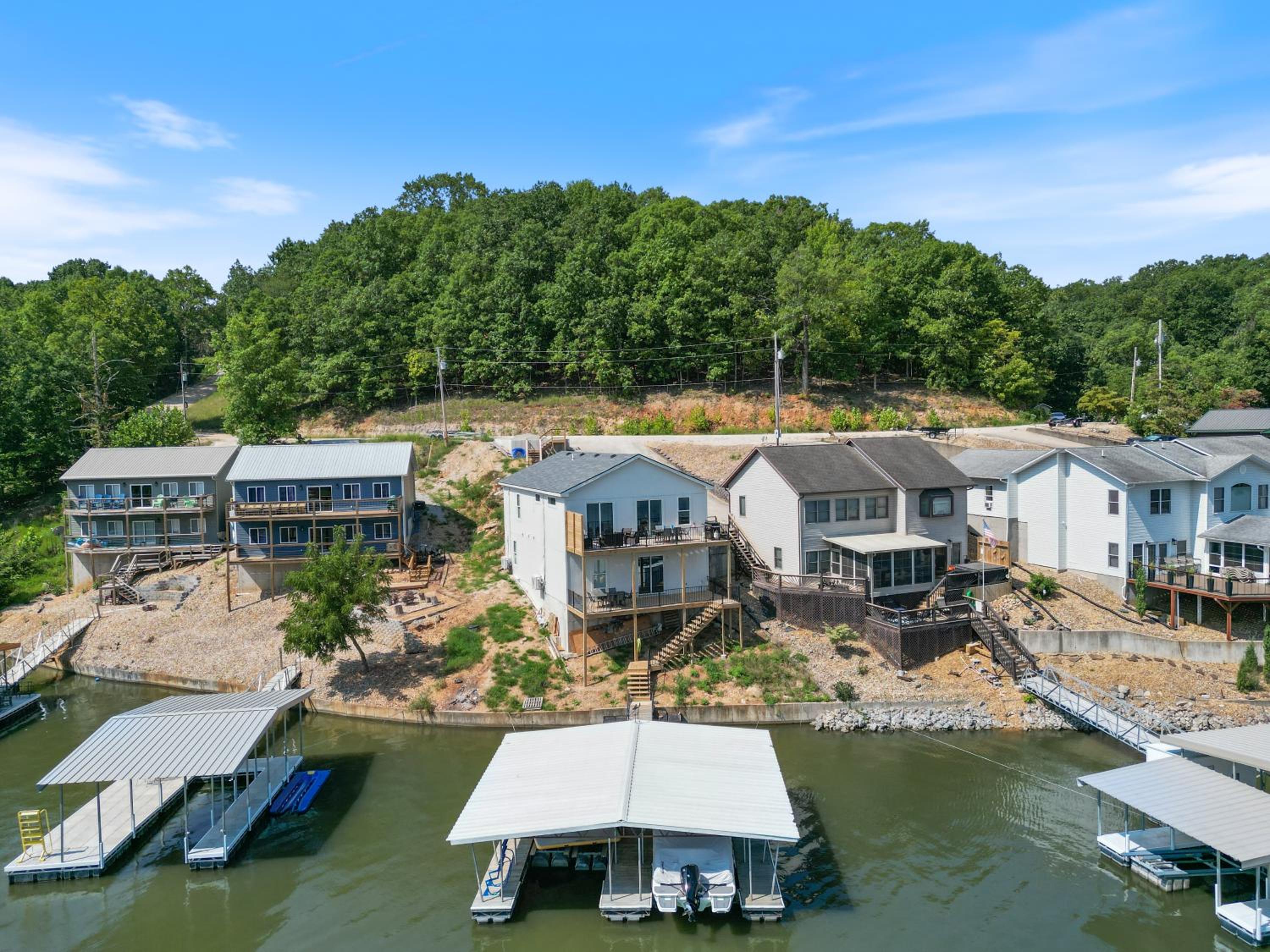 Expansive Deck, Private Dock, Boat Slip and Stunning Views