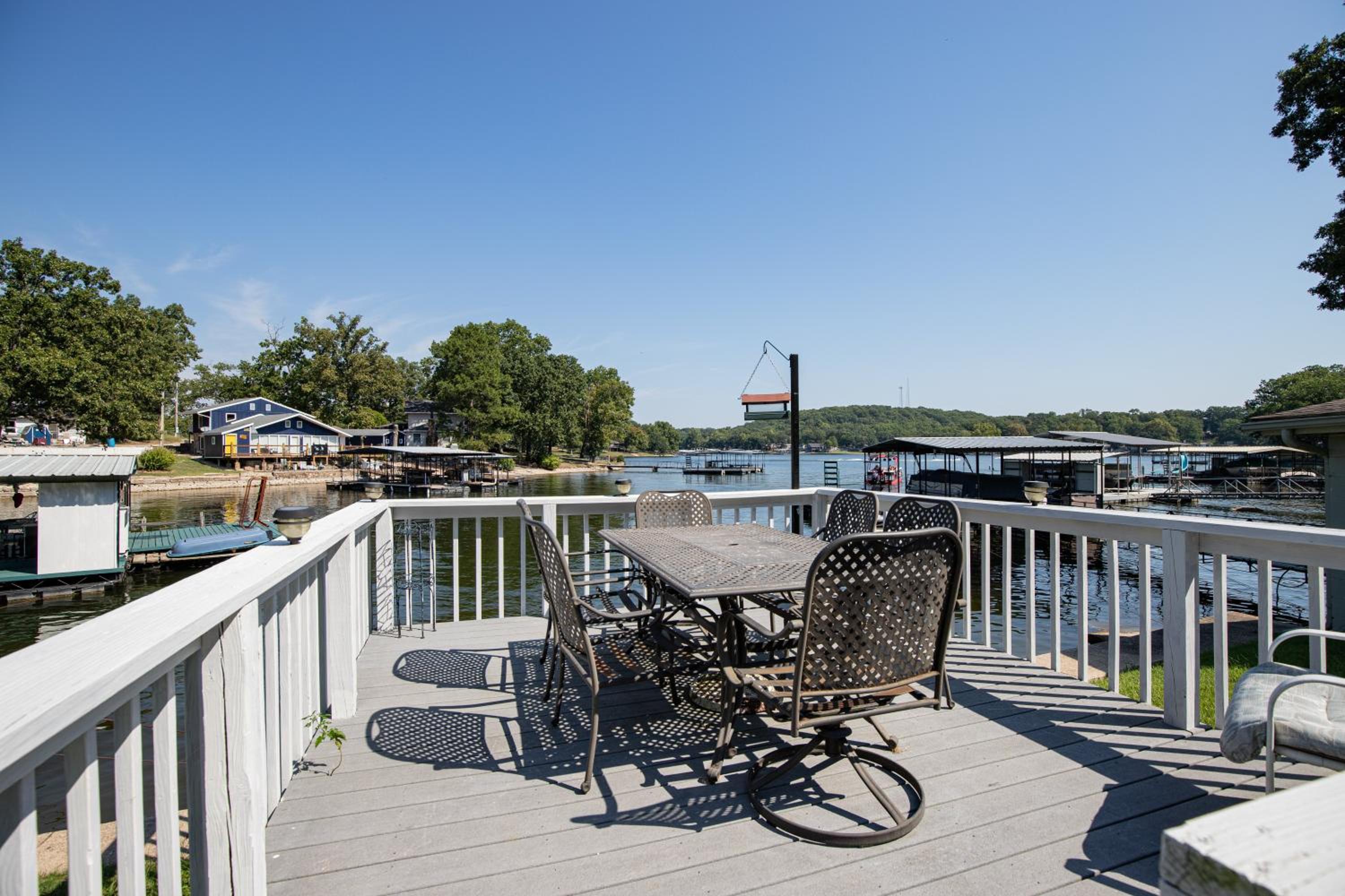 Amazing Dock Fishing with Swim Area & Gentle Lot