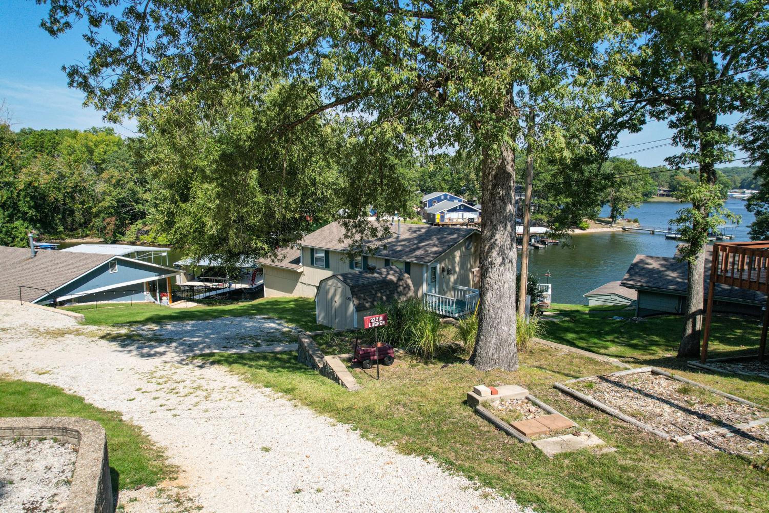 Amazing Dock Fishing with Swim Area & Gentle Lot