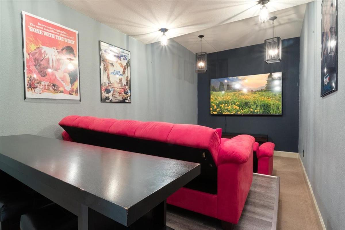 Luxury Lakefront Escape w/ Heated Pool, Hot Tub & Theater