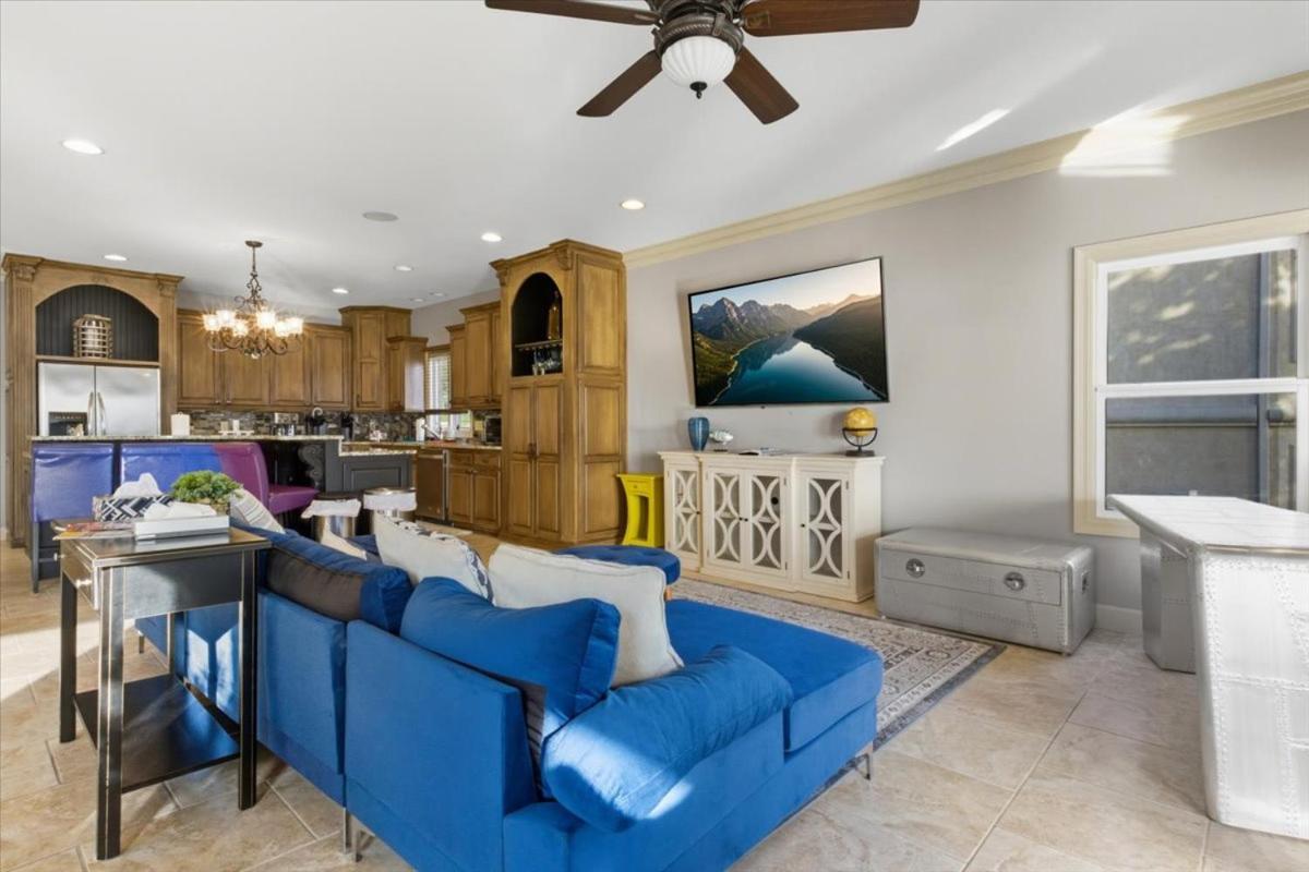 Luxury Lakefront Escape w/ Heated Pool, Hot Tub & Theater