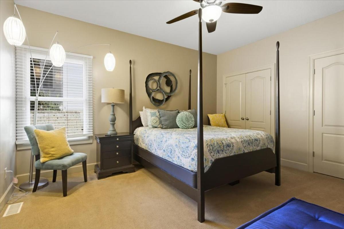 Luxury Lakefront Escape w/ Heated Pool, Hot Tub & Theater