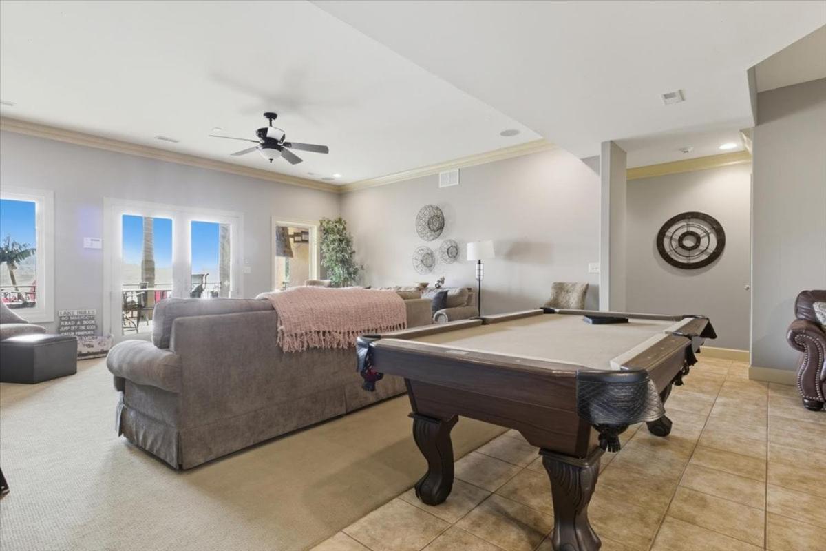 Luxury Lakefront Escape w/ Heated Pool, Hot Tub & Theater
