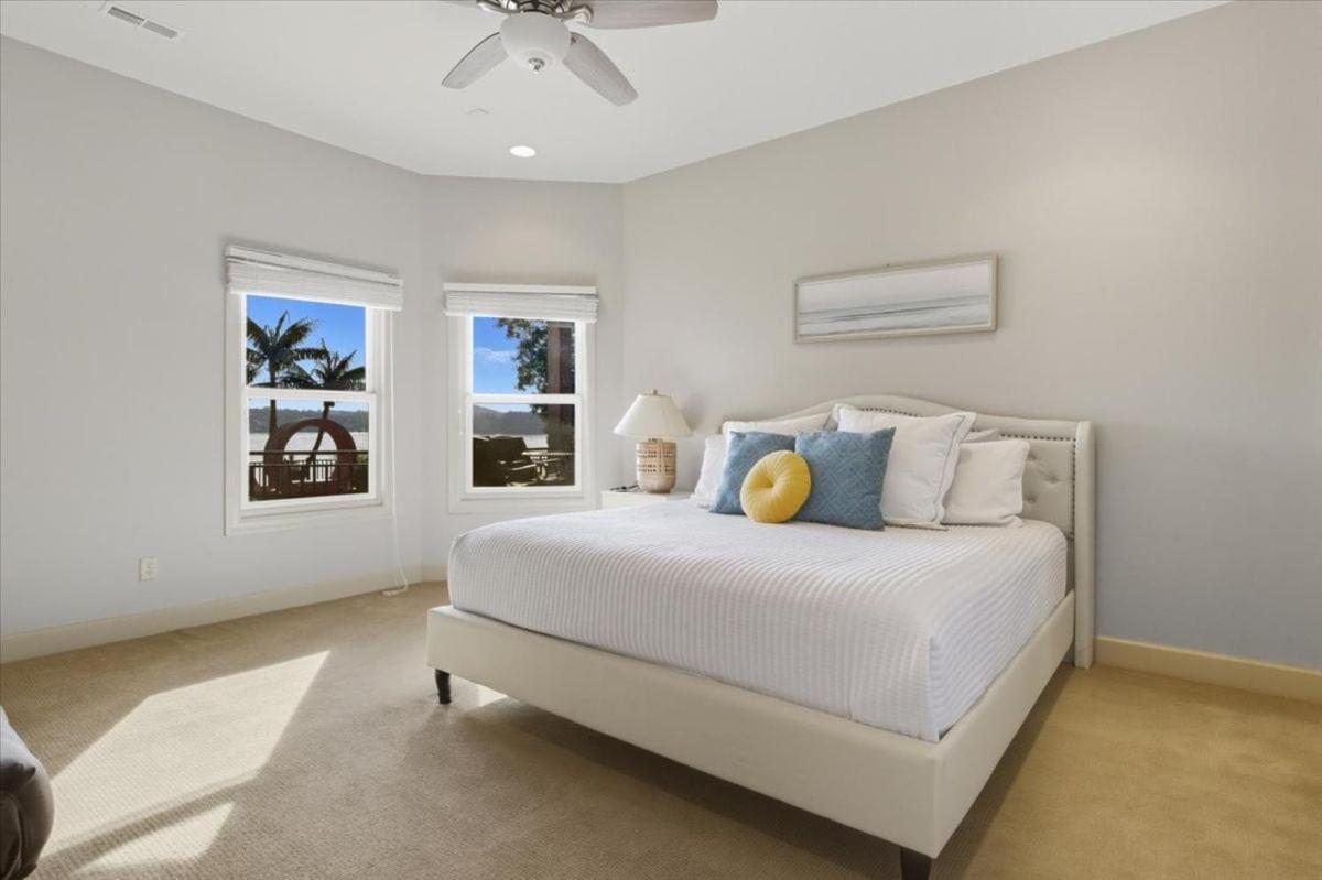 Luxury Lakefront Escape w/ Heated Pool, Hot Tub & Theater