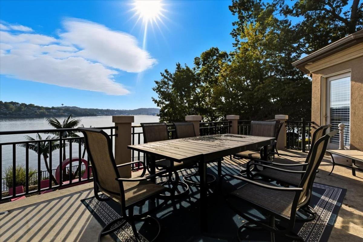 Luxury Lakefront Escape w/ Heated Pool, Hot Tub & Theater