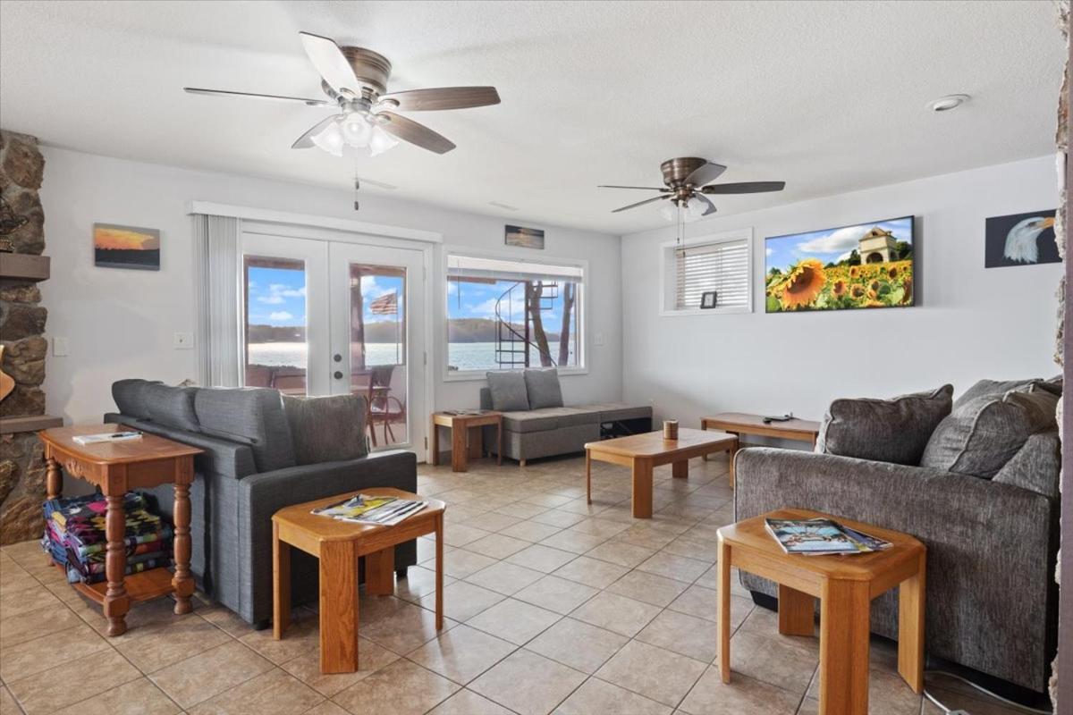 Newly Updated Interior, Sunroom w/ Hot Tub, Deck, Deep Water Dock, Boat & PWC Slips