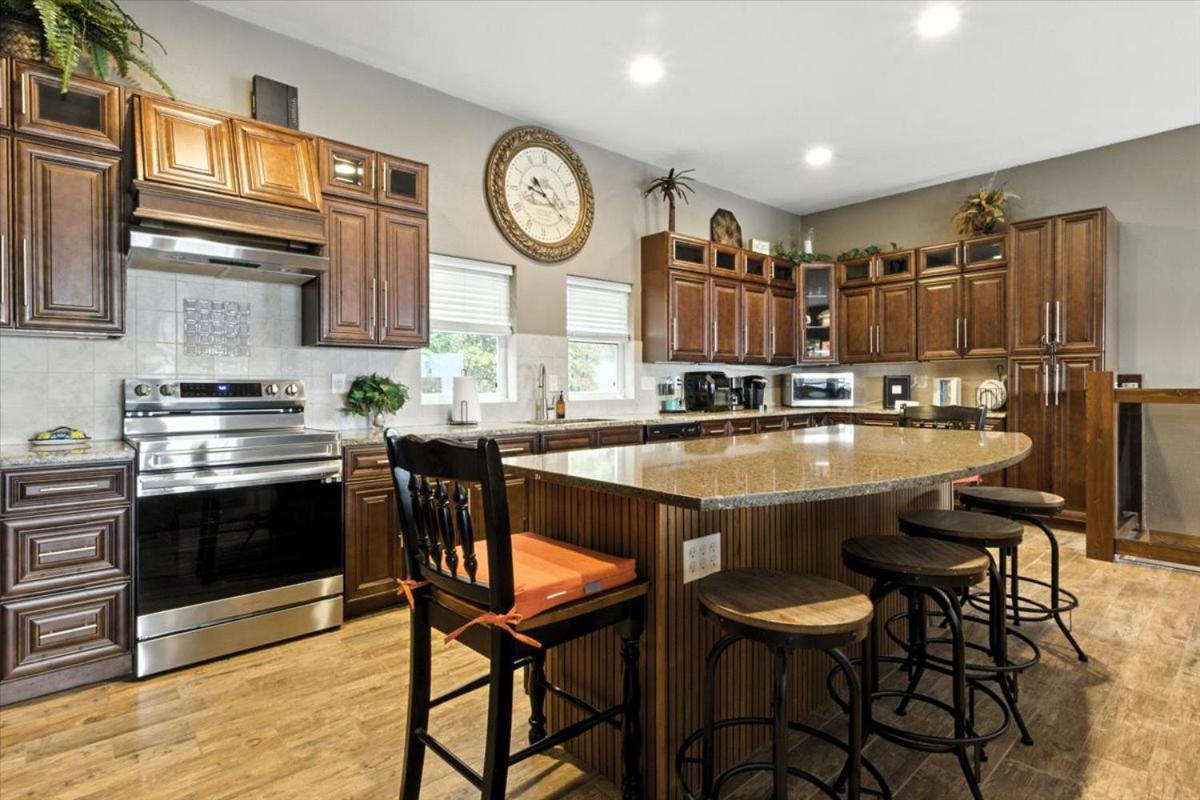 Lakefront Home w/ Double Deck, Slip, Firepit & Game Room