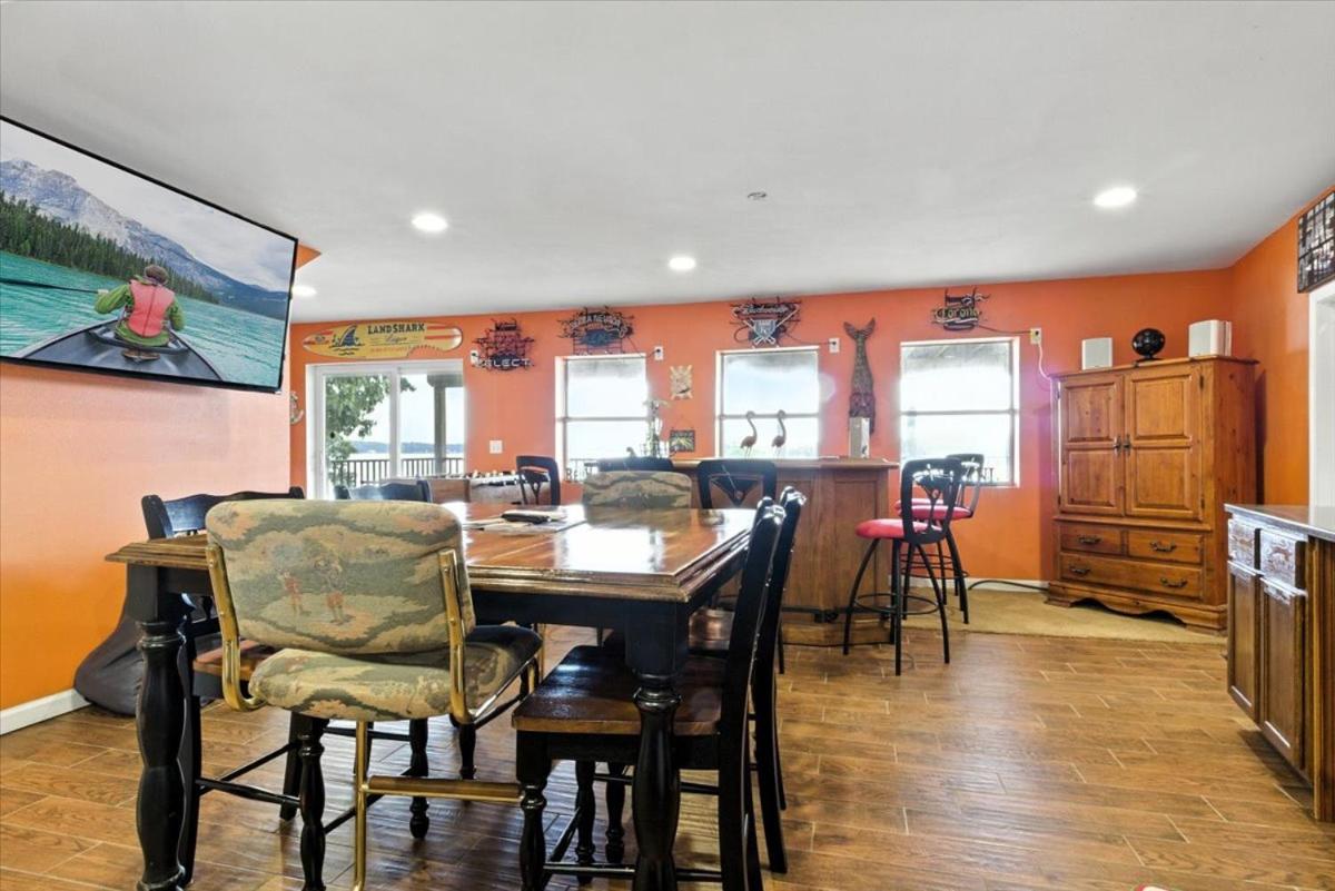 Lakefront Home w/ Double Deck, Slip, Firepit & Game Room