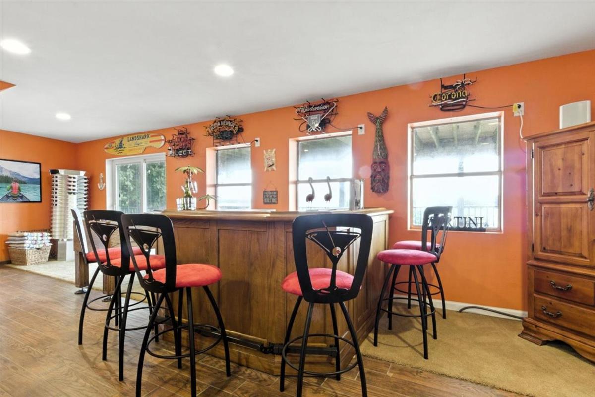 Lakefront Home w/ Double Deck, Slip, Firepit & Game Room