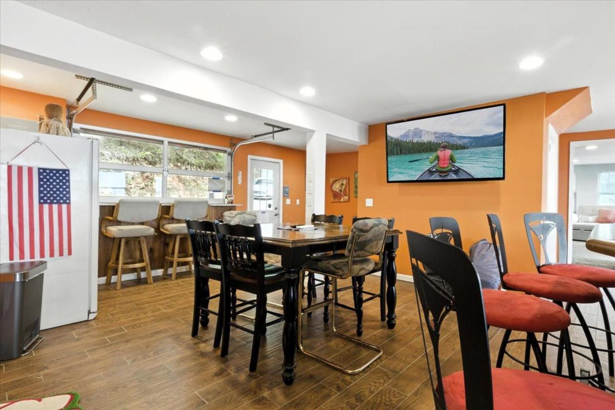 Lakefront Home w/ Double Deck, Slip, Firepit & Game Room