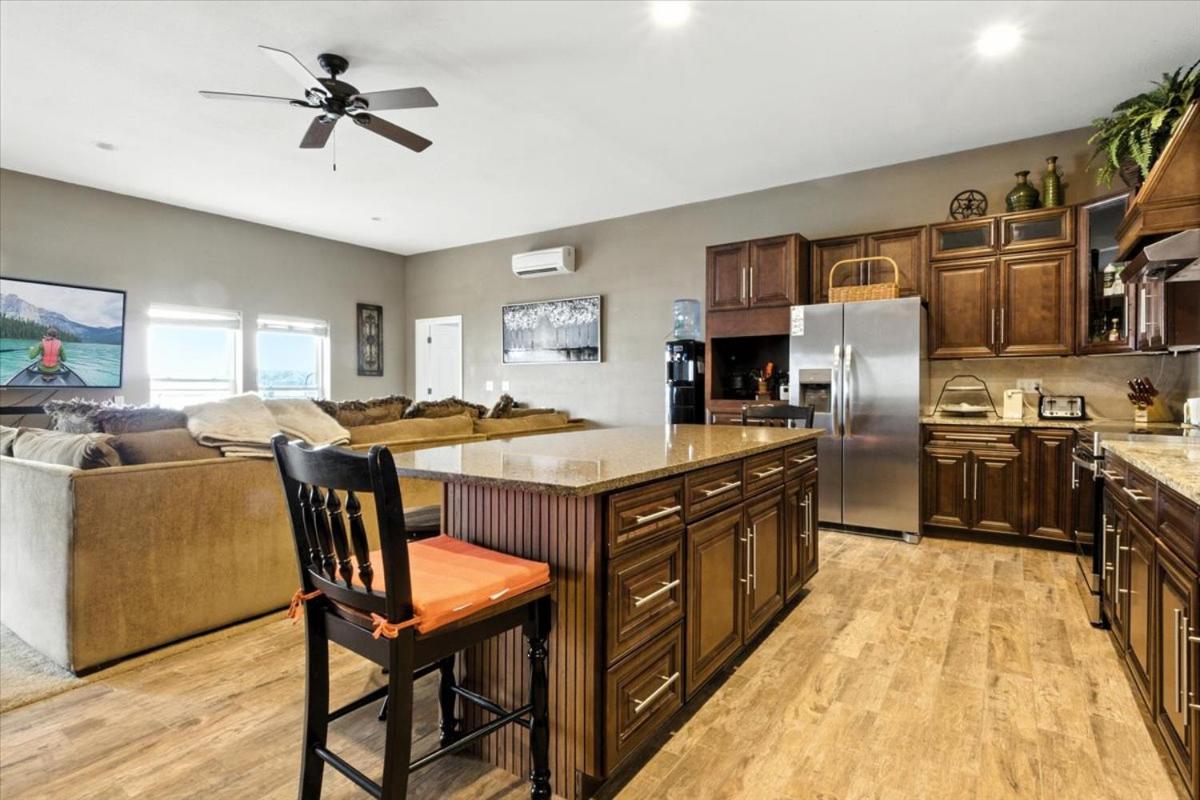 Lakefront Home w/ Double Deck, Slip, Firepit & Game Room