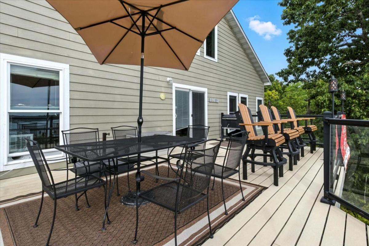 Lakefront Home w/ Double Deck, Slip, Firepit & Game Room