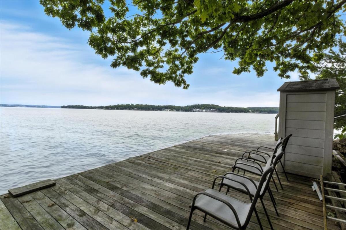 Lakefront Home w/ Double Deck, Slip, Firepit & Game Room