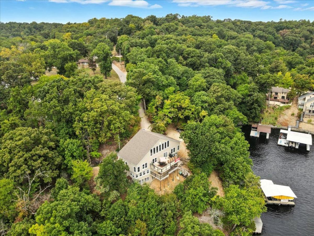 Lakefront Home w/ Double Deck, Slip, Firepit & Game Room