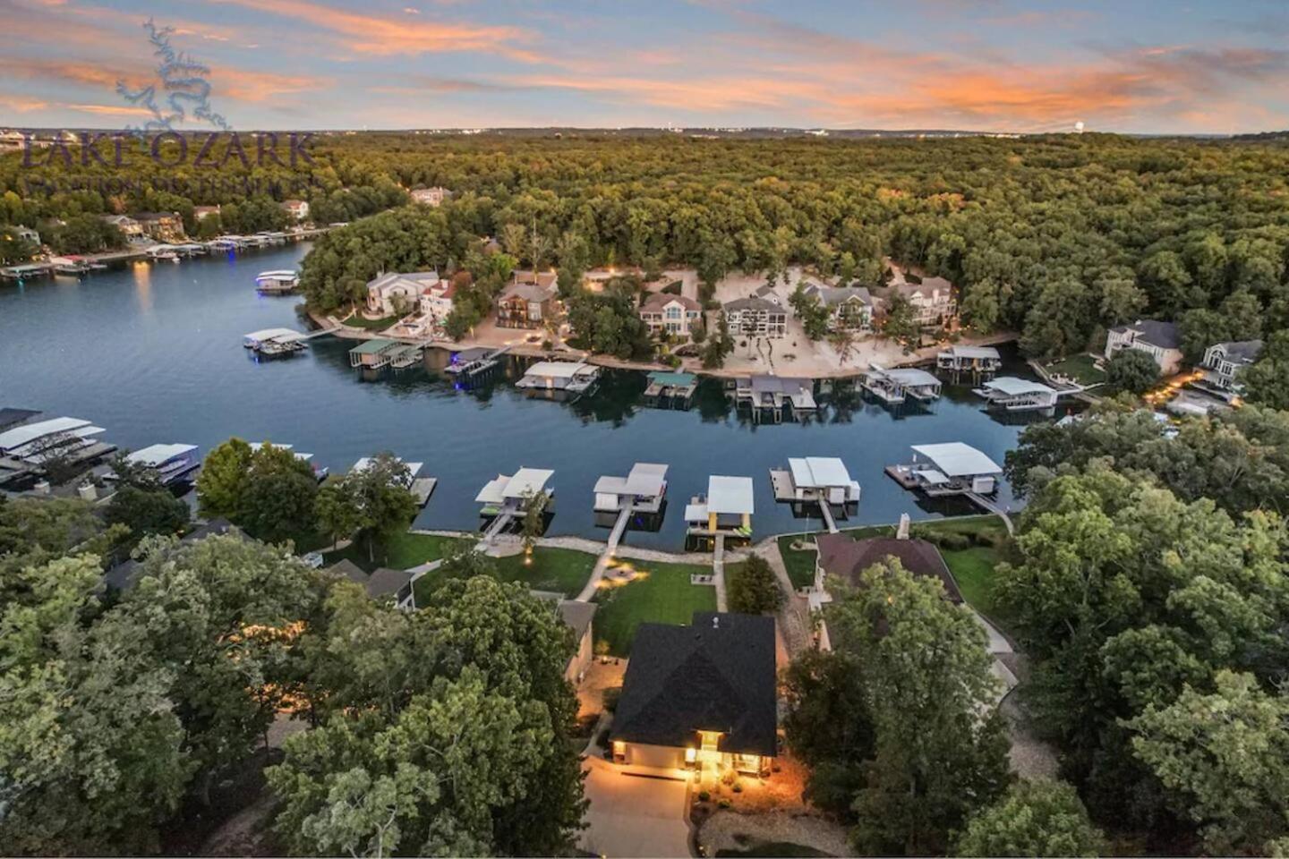 Porto Cima w/ Game Room, Dock, Boat Slip, Kayaks, Lakeside Fireplace & Hot Tub