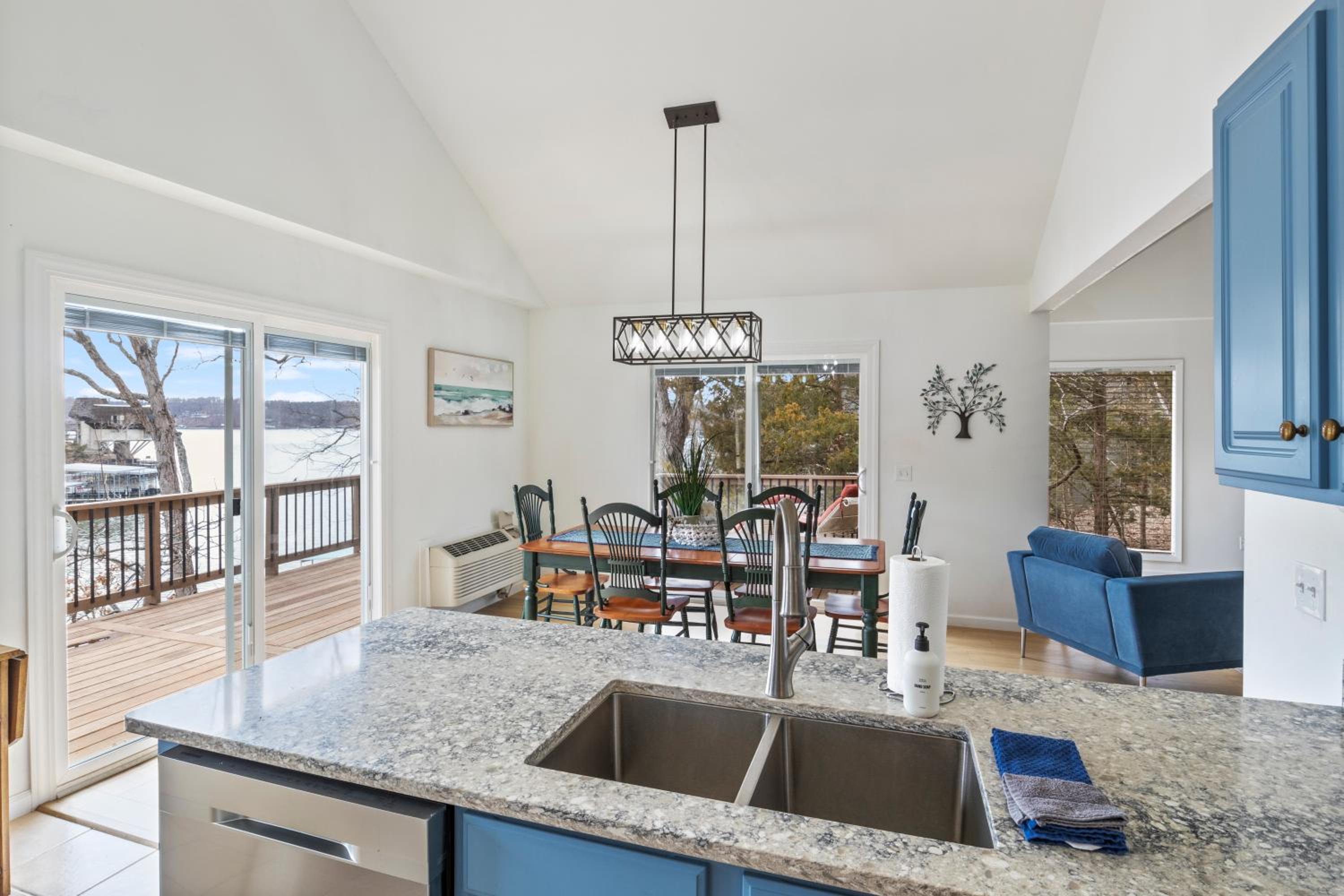 Lakefront Home w/ Modern Upgrades, Private Dock & Boat Slip