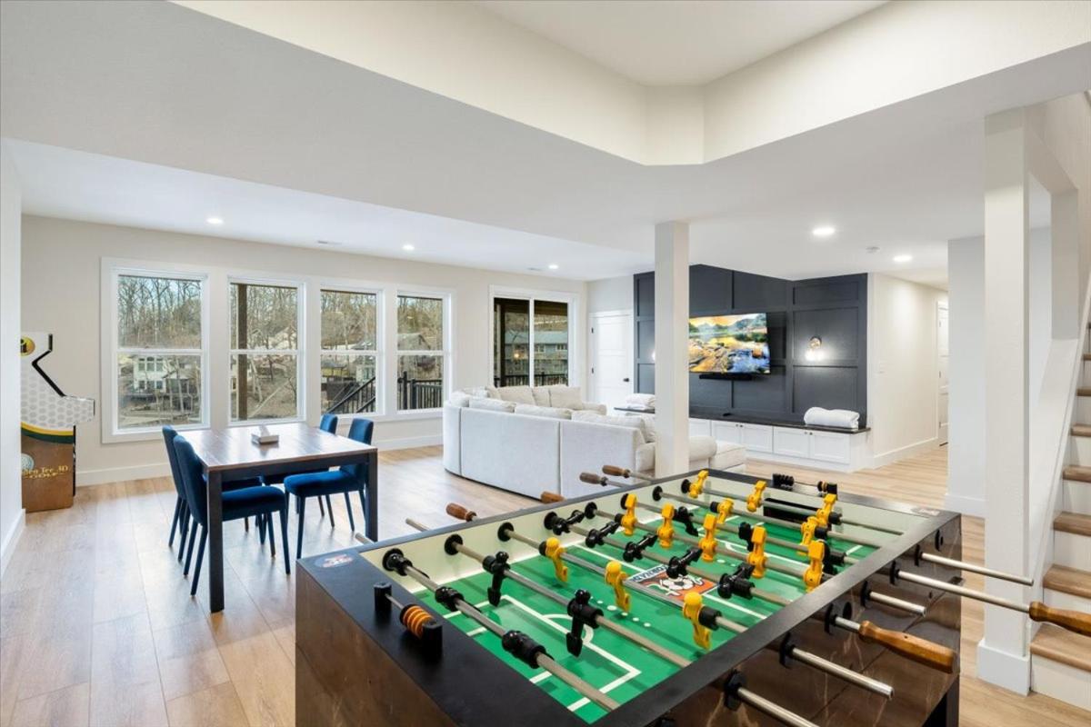 Lakefront Home w/ Arcade Games, Wet Bar, Dock, Workspace & Stunning Views